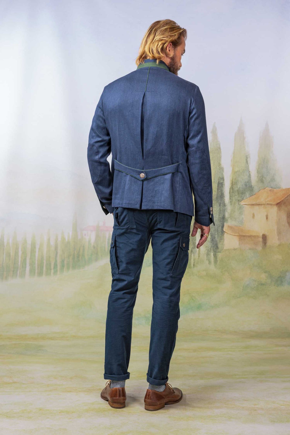 Jakob in Tinto Filo Stretch
