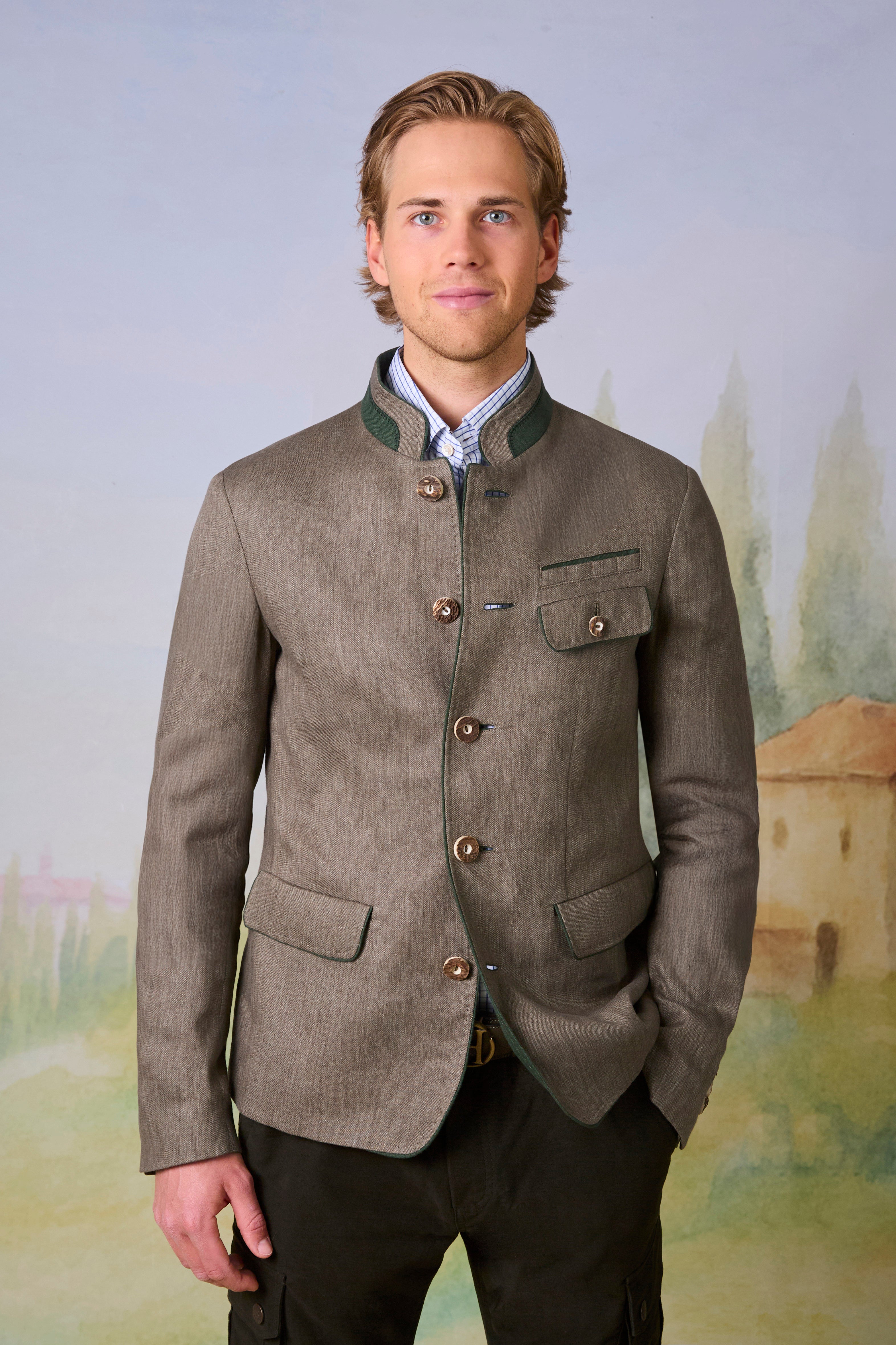 Jacke Jakob in Tinto Filo Stretch