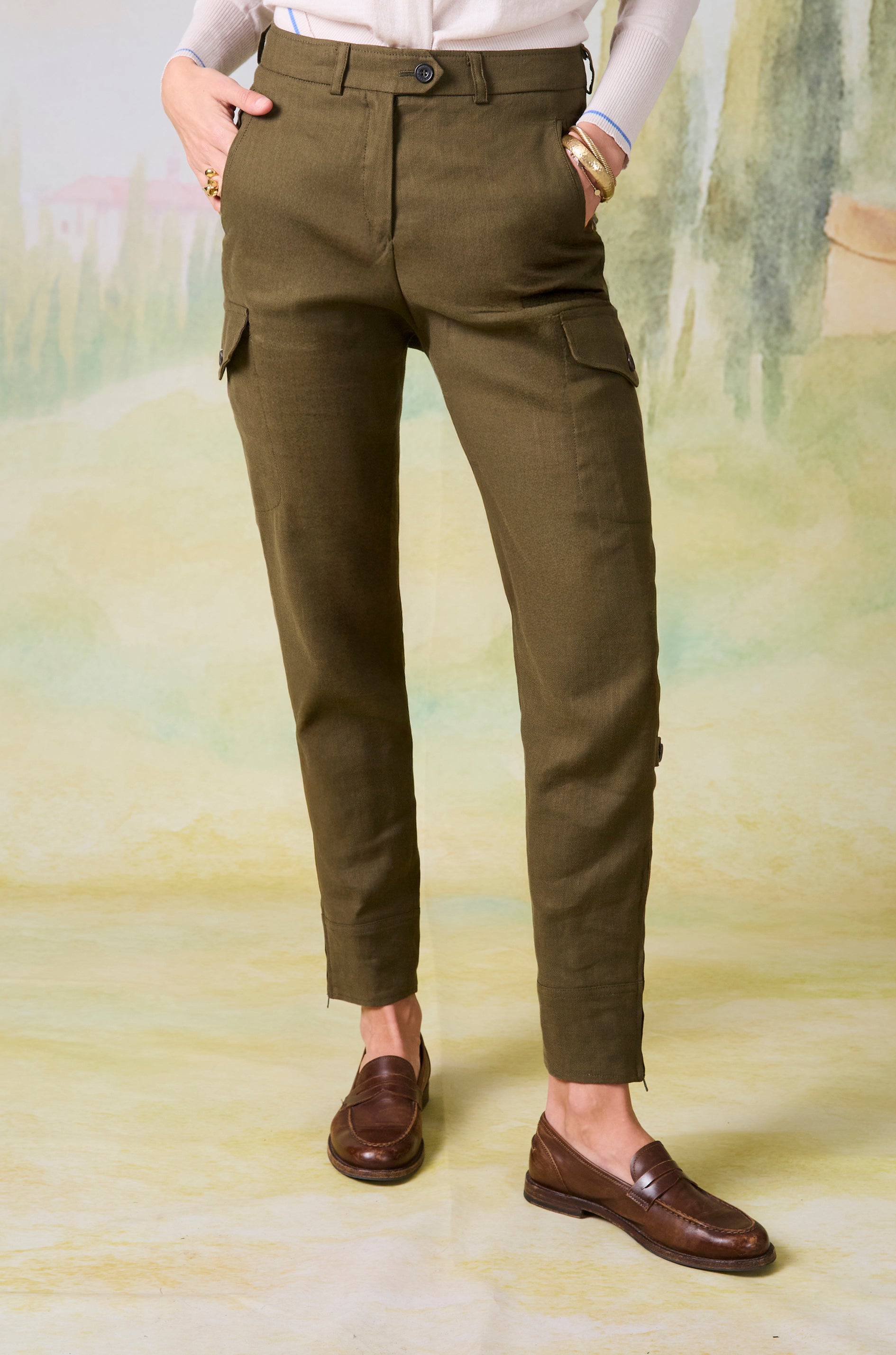 Hose Spiegelsee in Panama Fluid Stretch