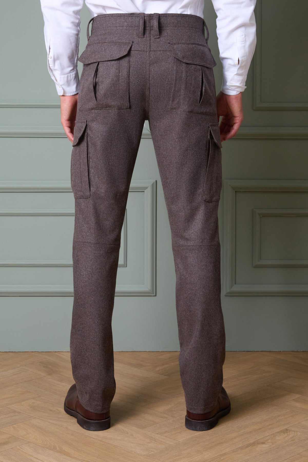 Hunting Trousers Fischau in Wool-Blend