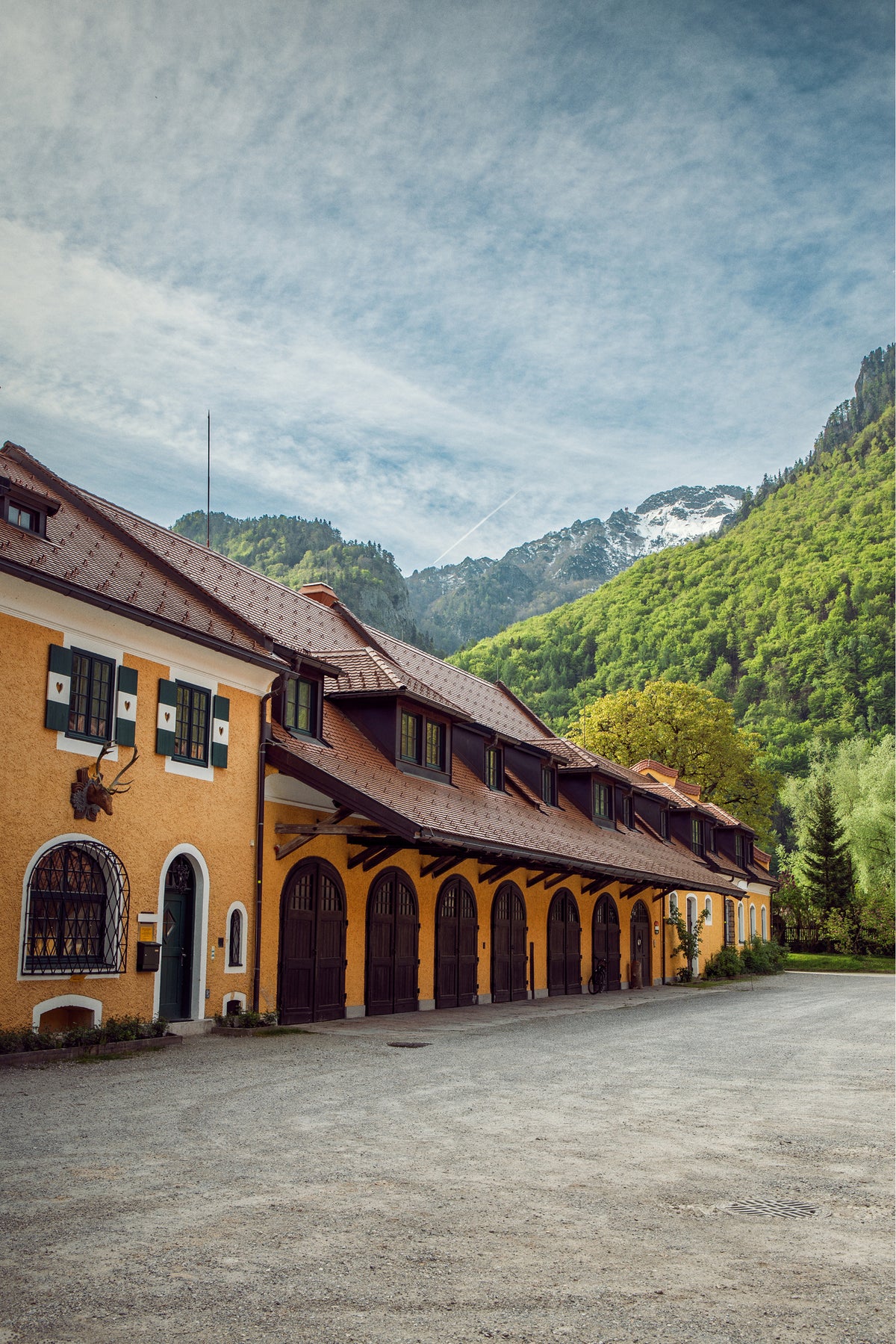 Innenhof Gutshof Glanegg