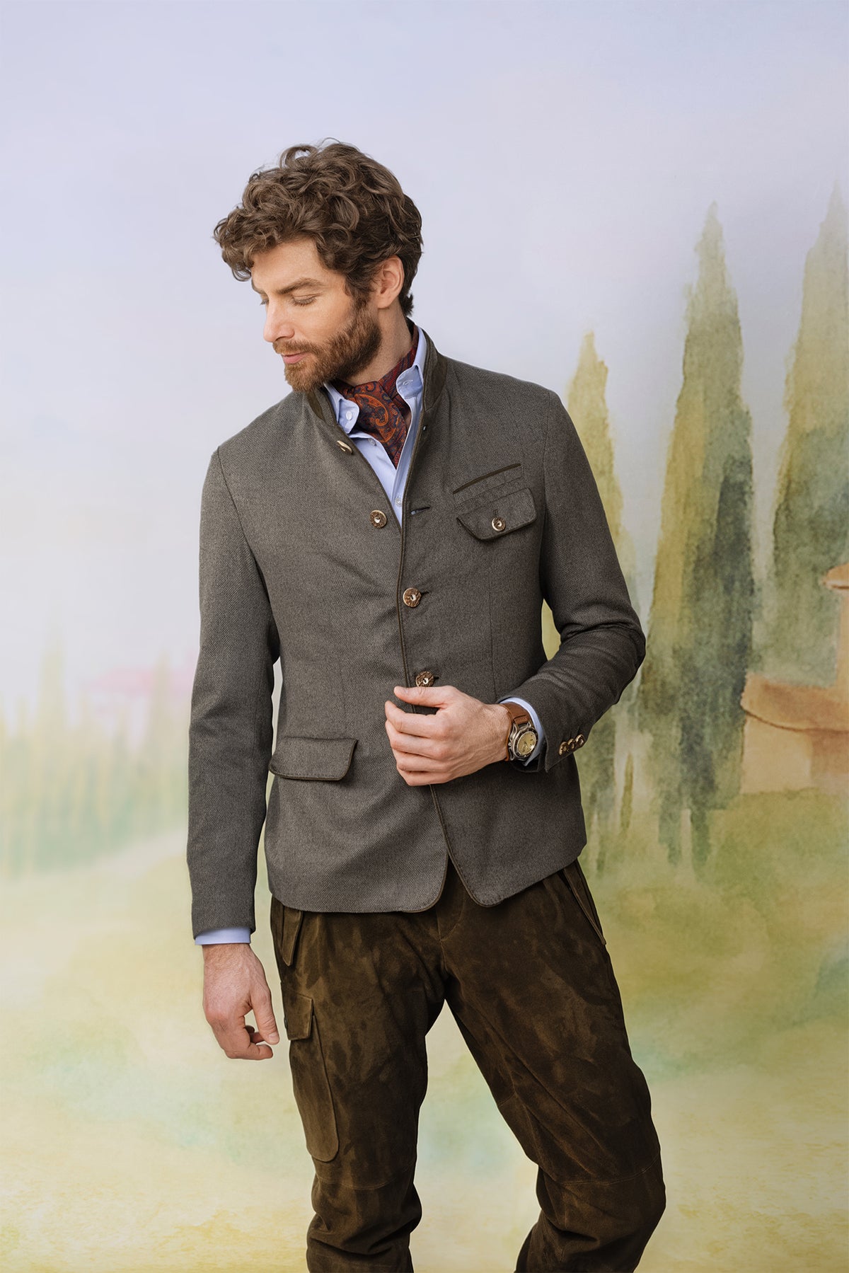 Sakko Jakob in Panama Cashmere