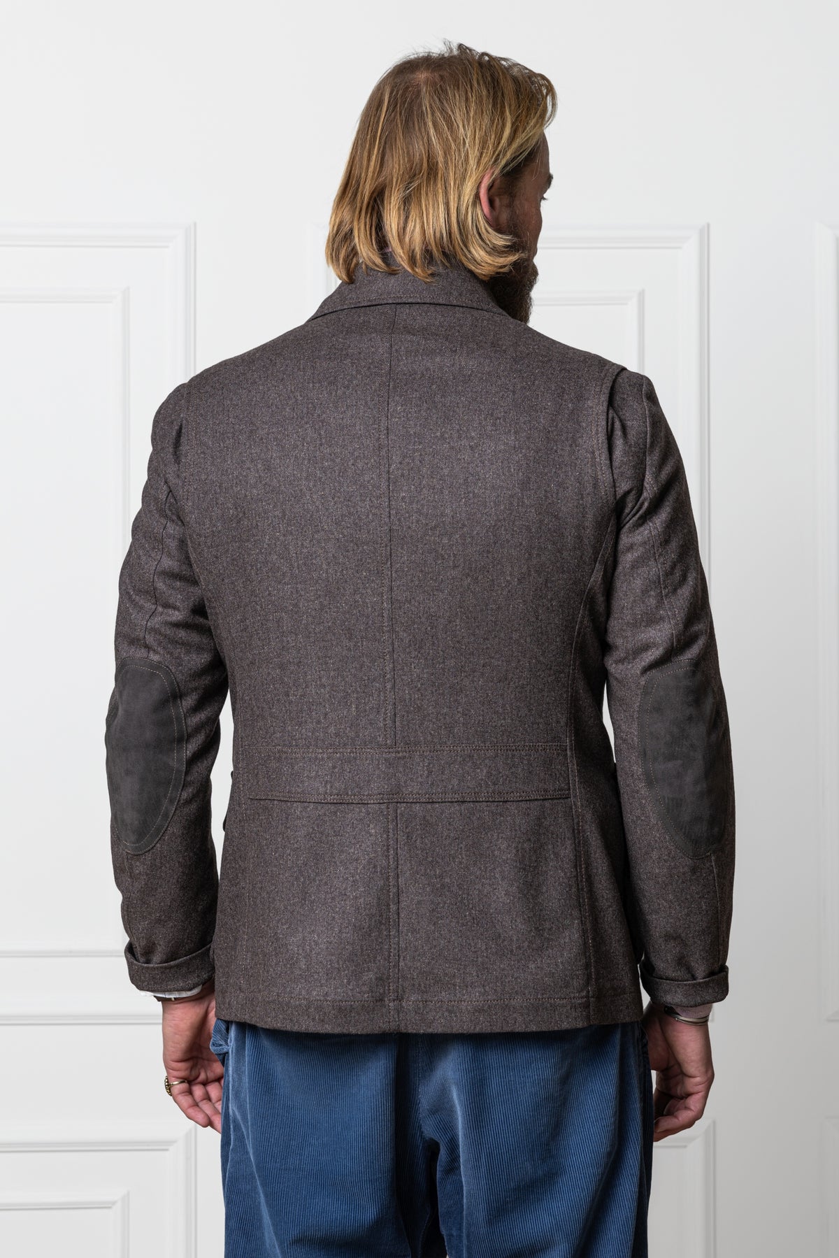 Habsburg Herrenjacke Rastenfeld Feltro von hinten