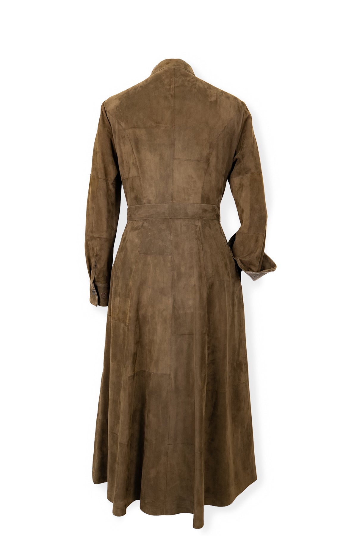 Dress Adriana in lamb suede