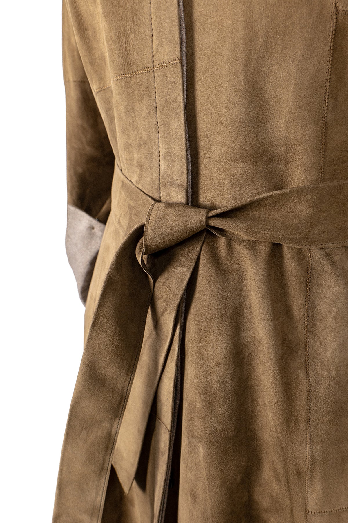 Dress Adriana in lamb suede