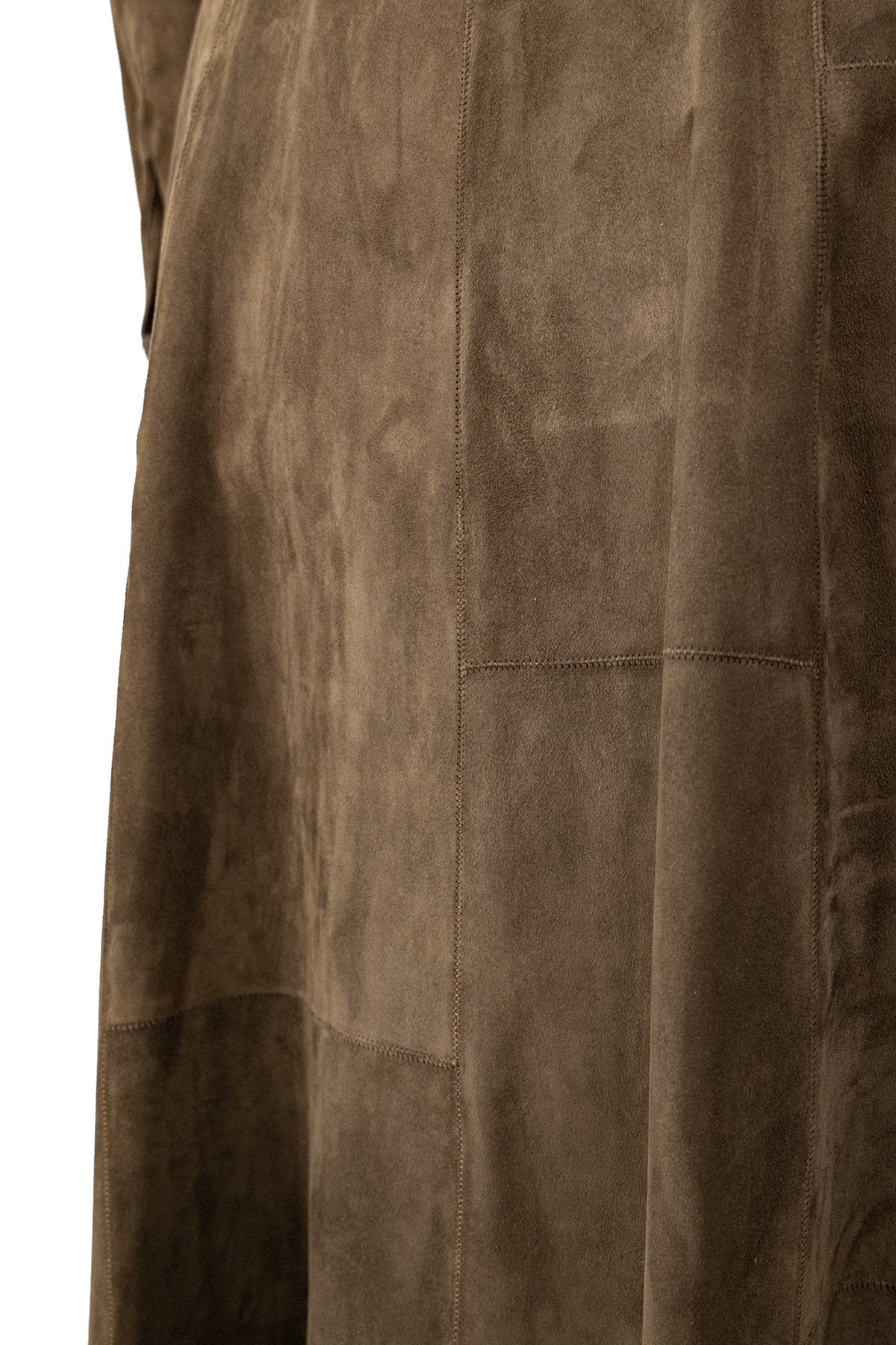 Dress Adriana in lamb suede