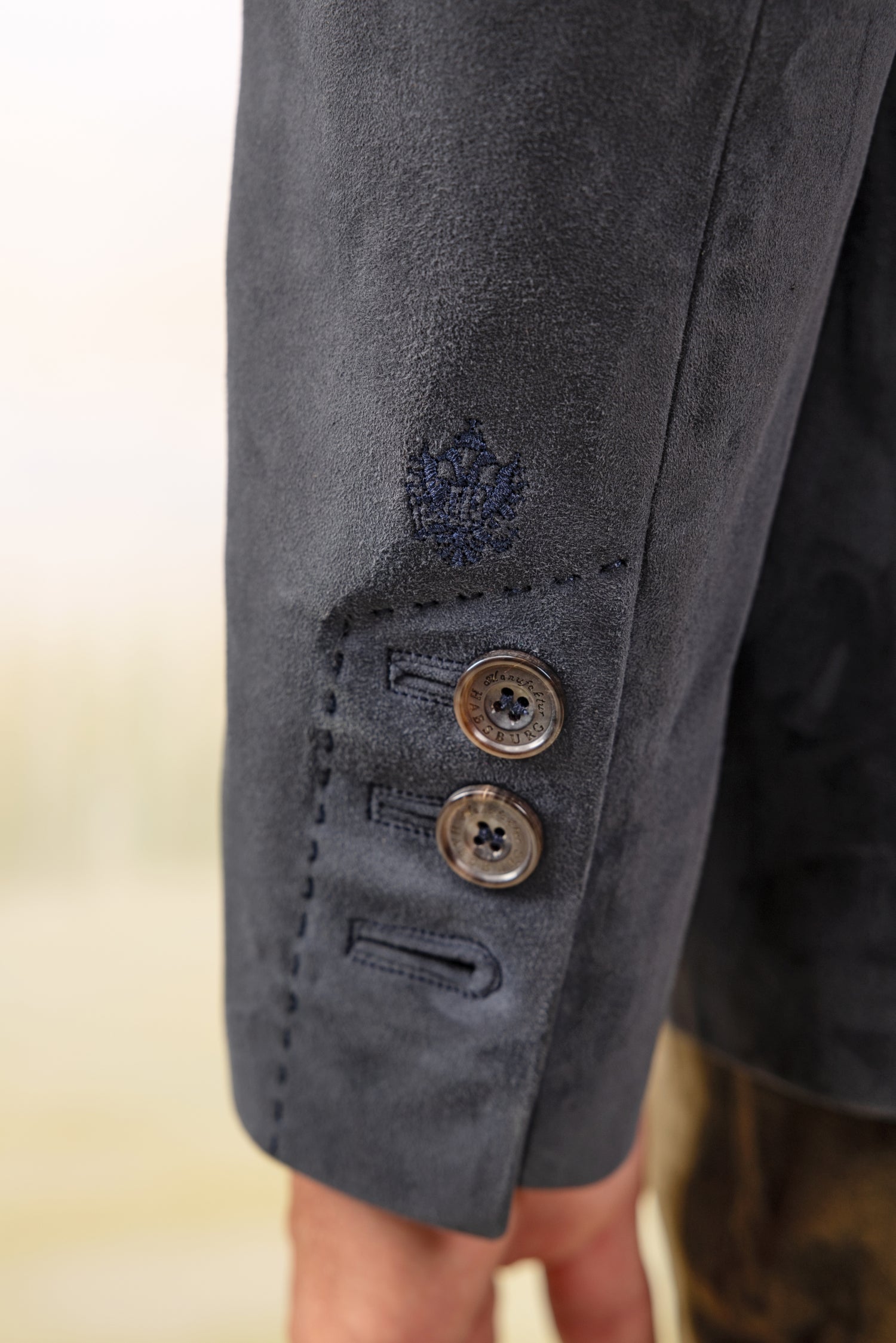 Jacket Vincent in Suede Leather