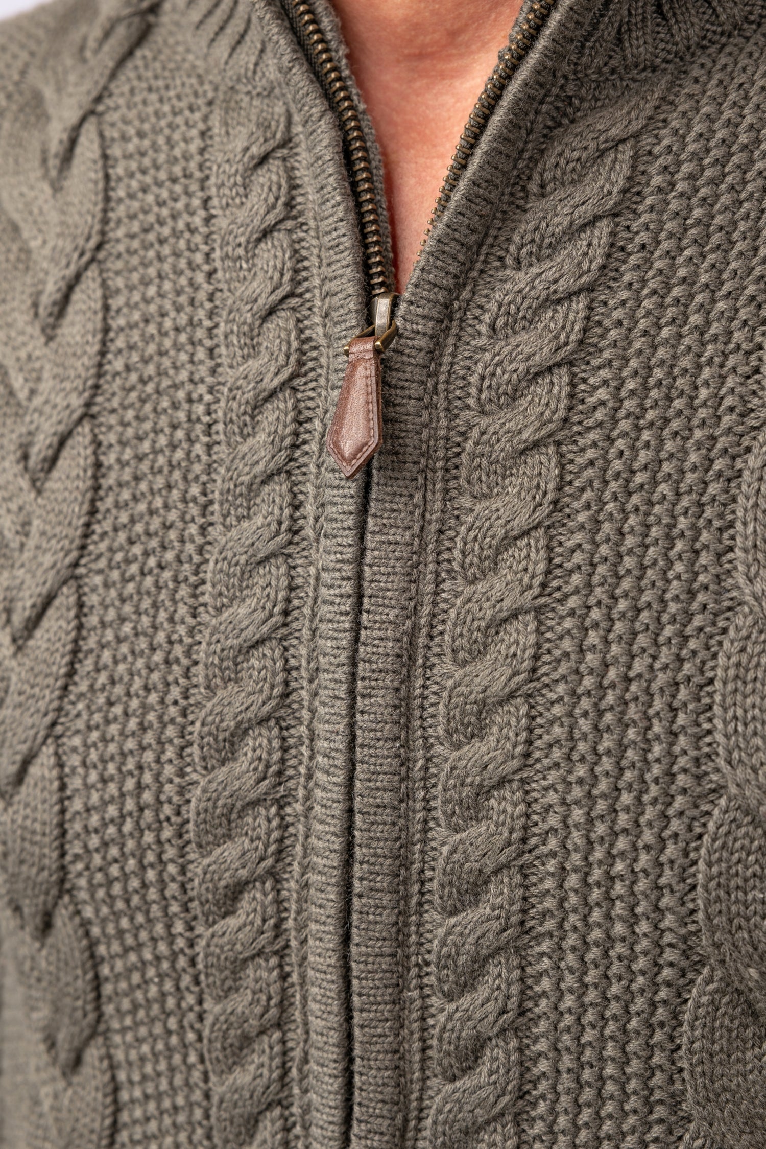 Strickjacke Davide in Baumwoll- Cashmere Mix