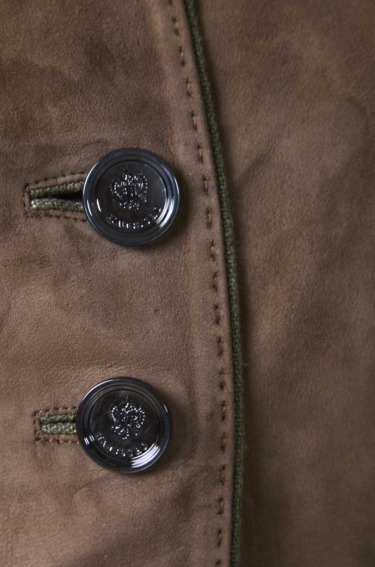 Blazer Alma in Veloursleder
