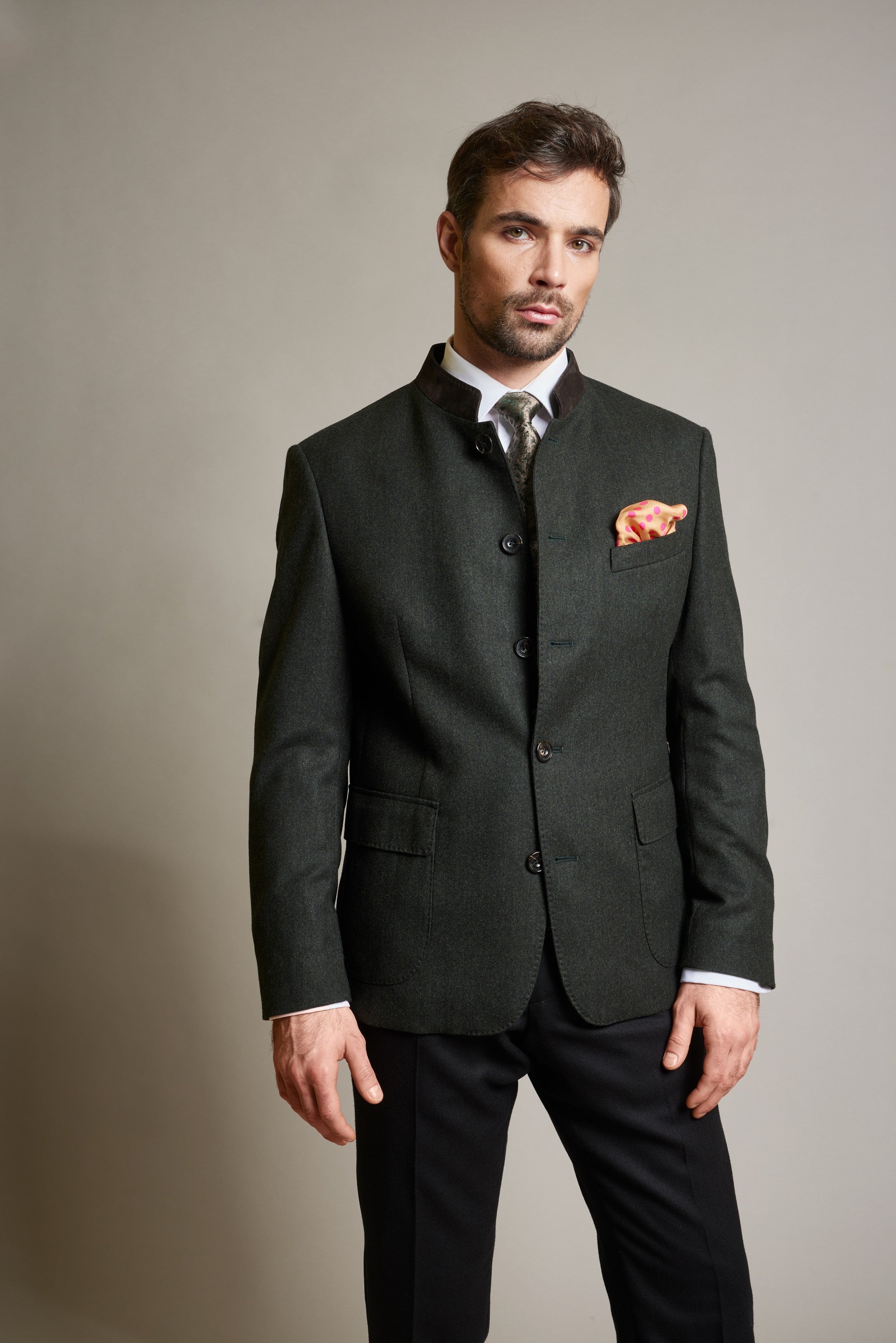 Jacke Wendelin aus Schurwollflanell