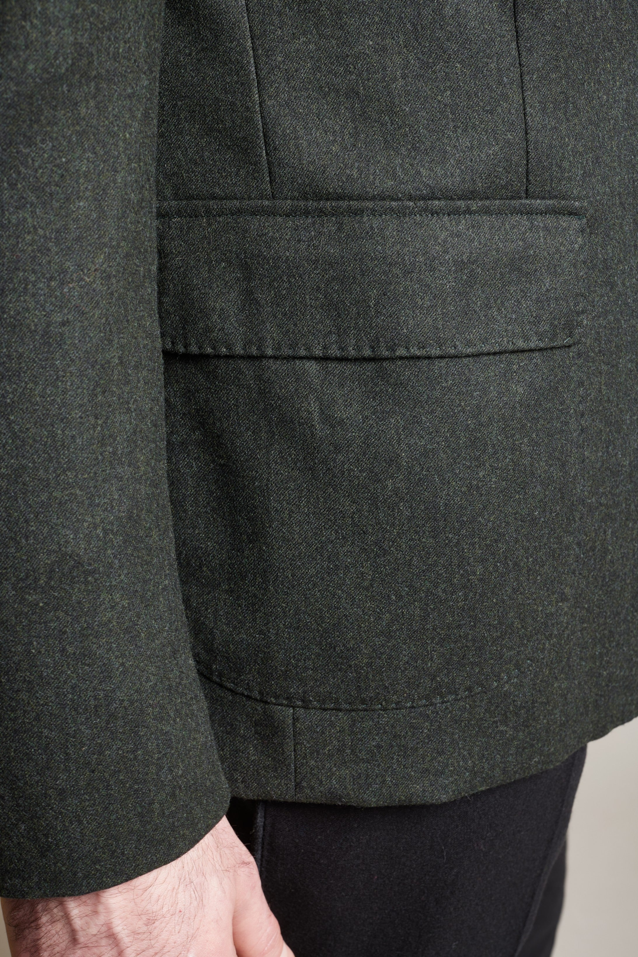 Jacke Wendelin aus Schurwollflanell