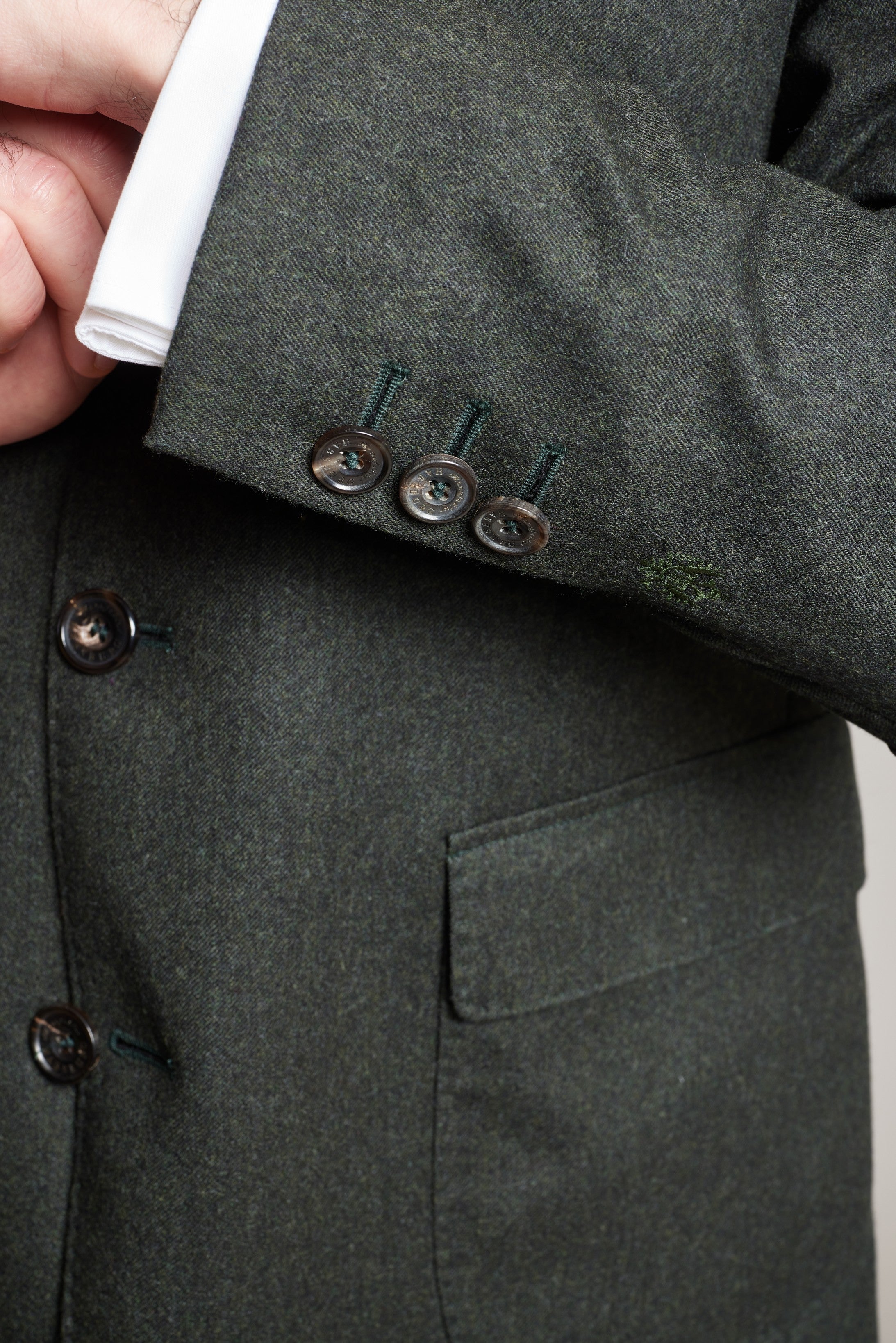 Jacke Wendelin aus Schurwollflanell