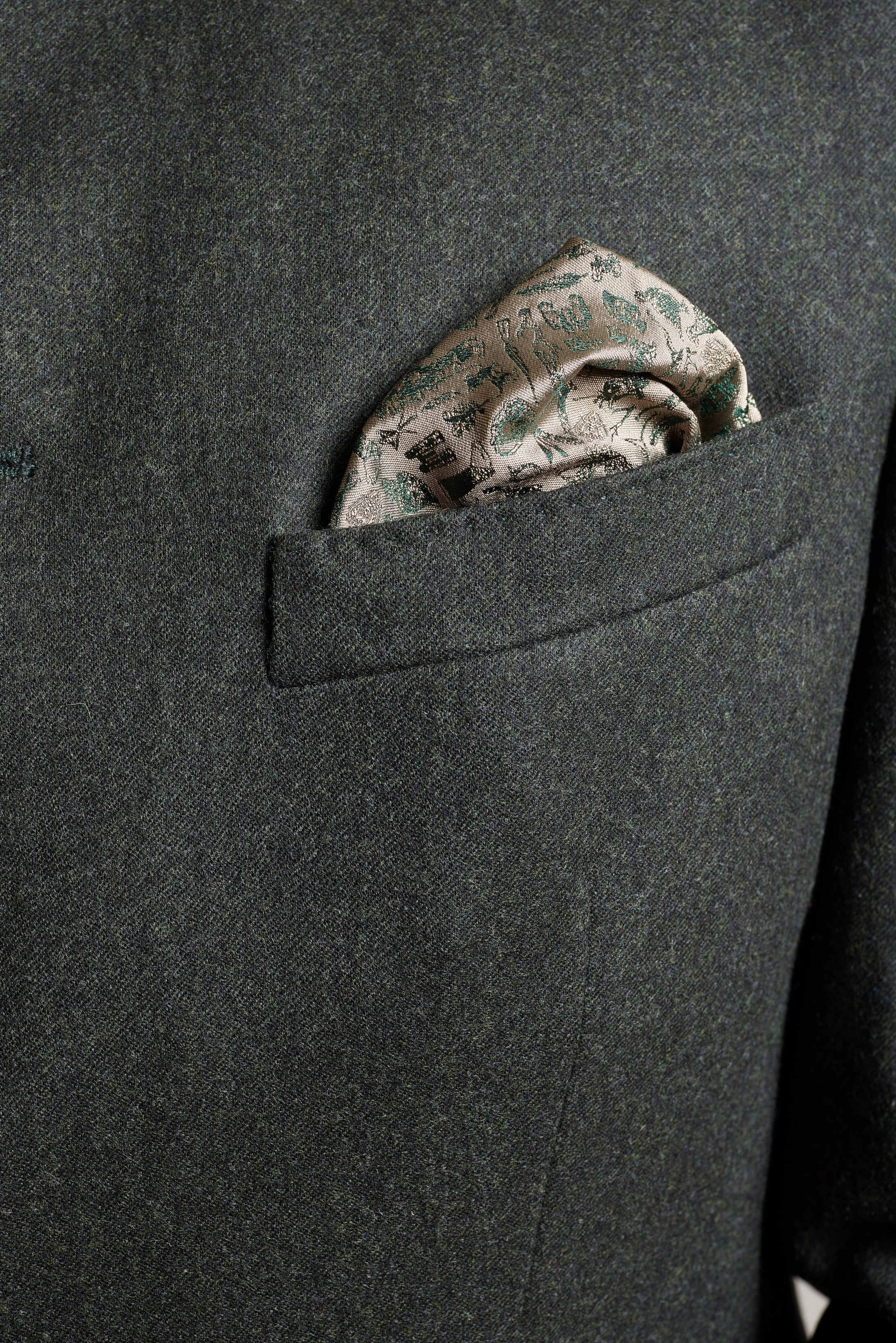 Jacke Wendelin aus Schurwollflanell