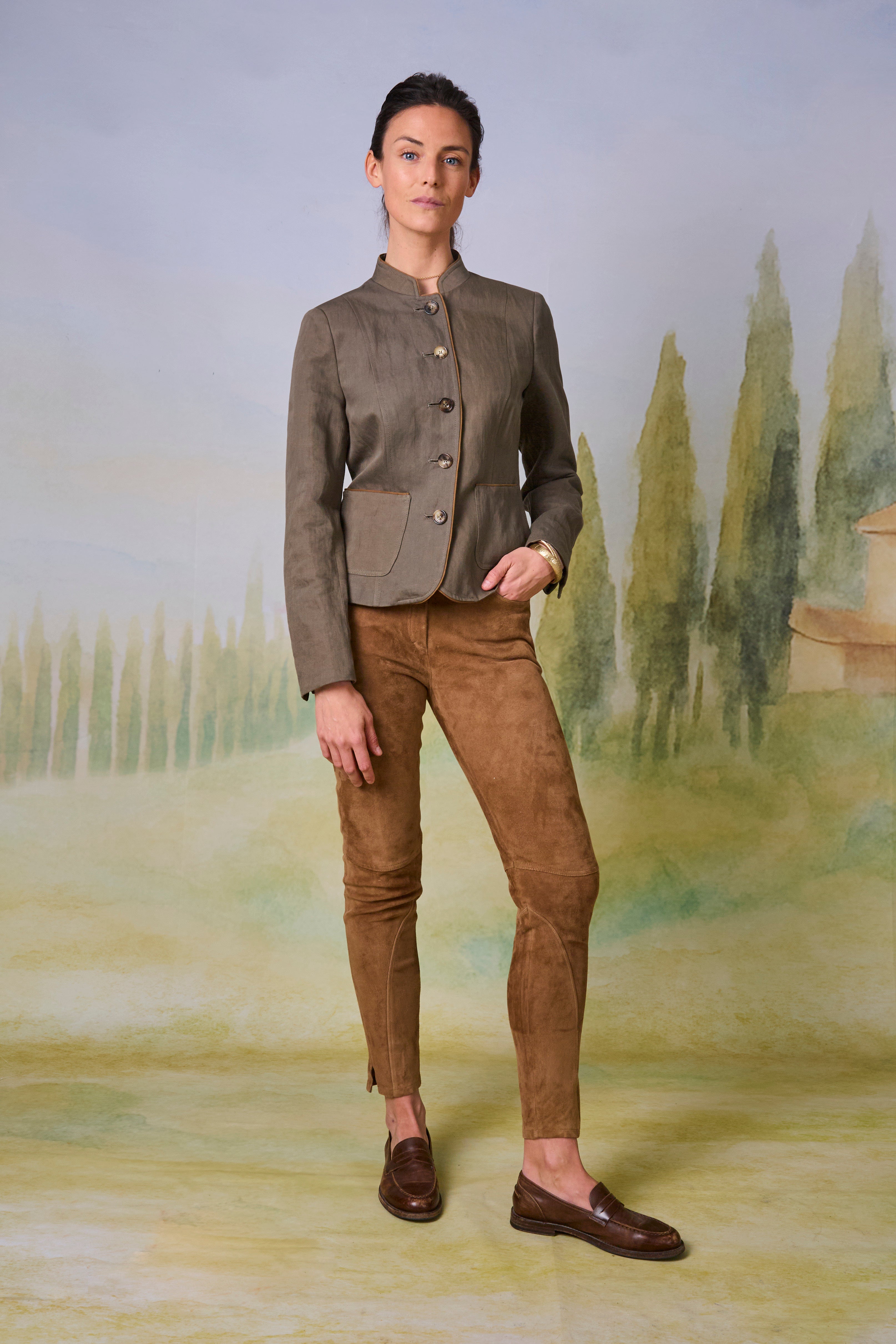 Blazer Lainburg in Leinen