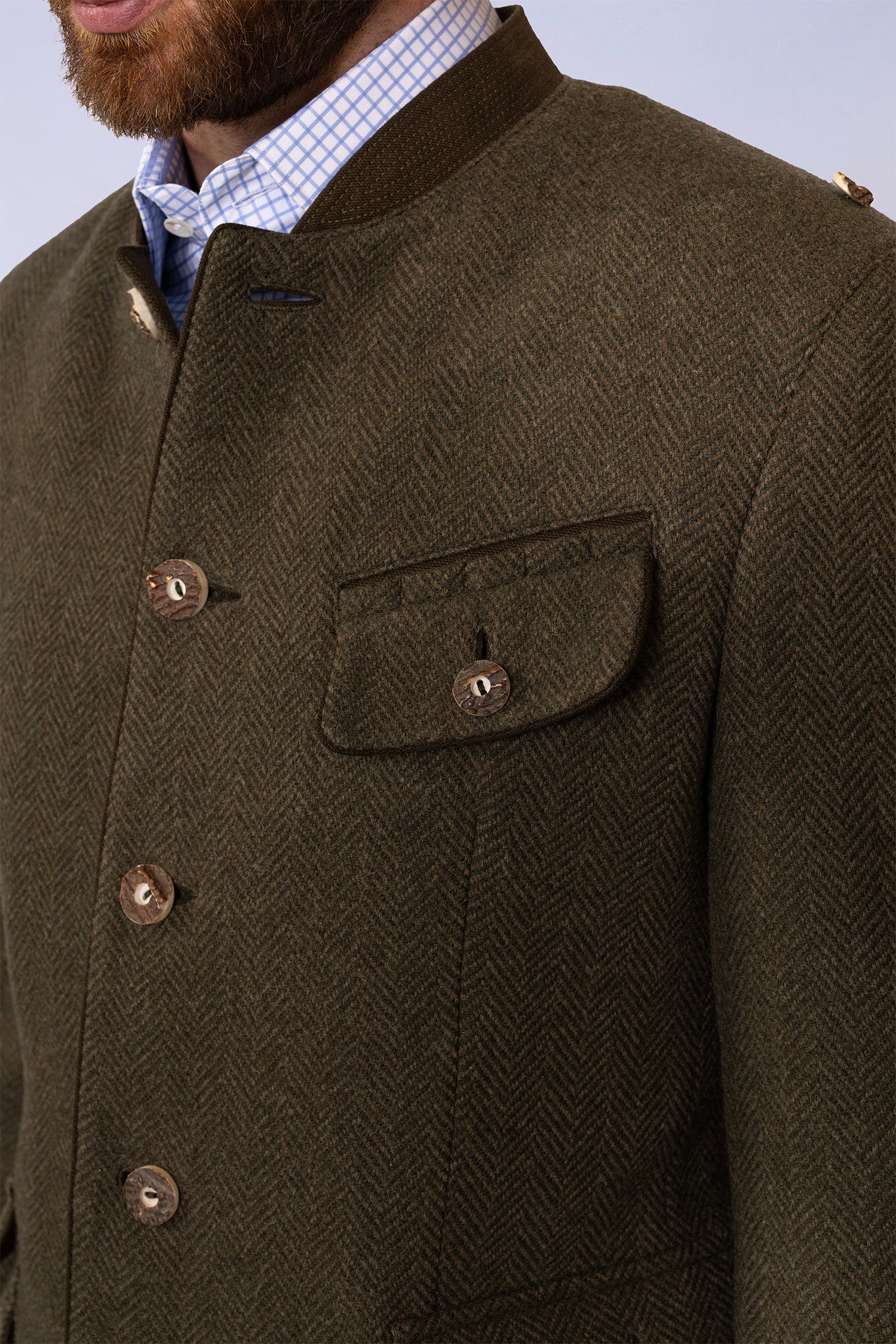 Jacket Salvator in herringbone