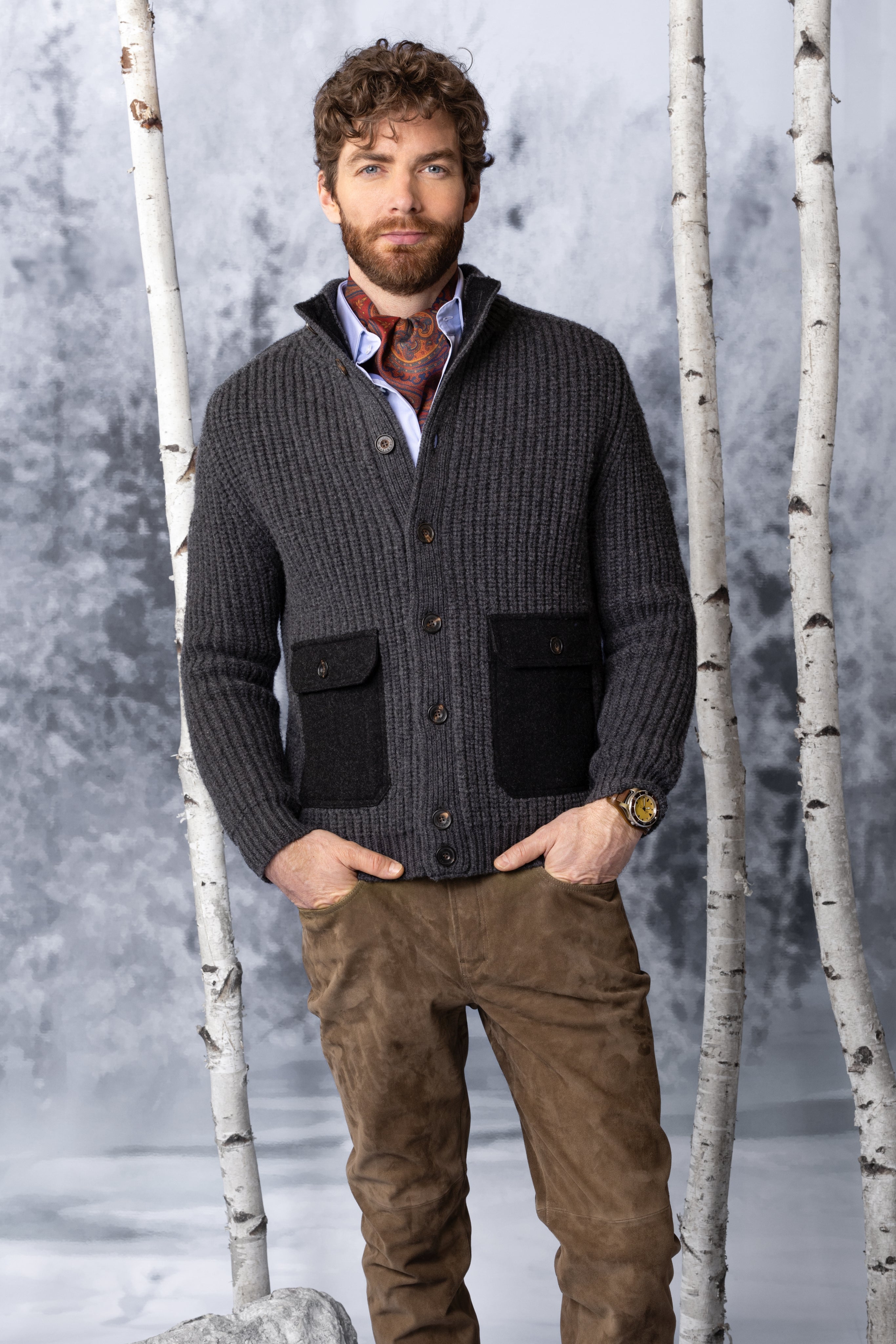 Knit Jacket Aurelio