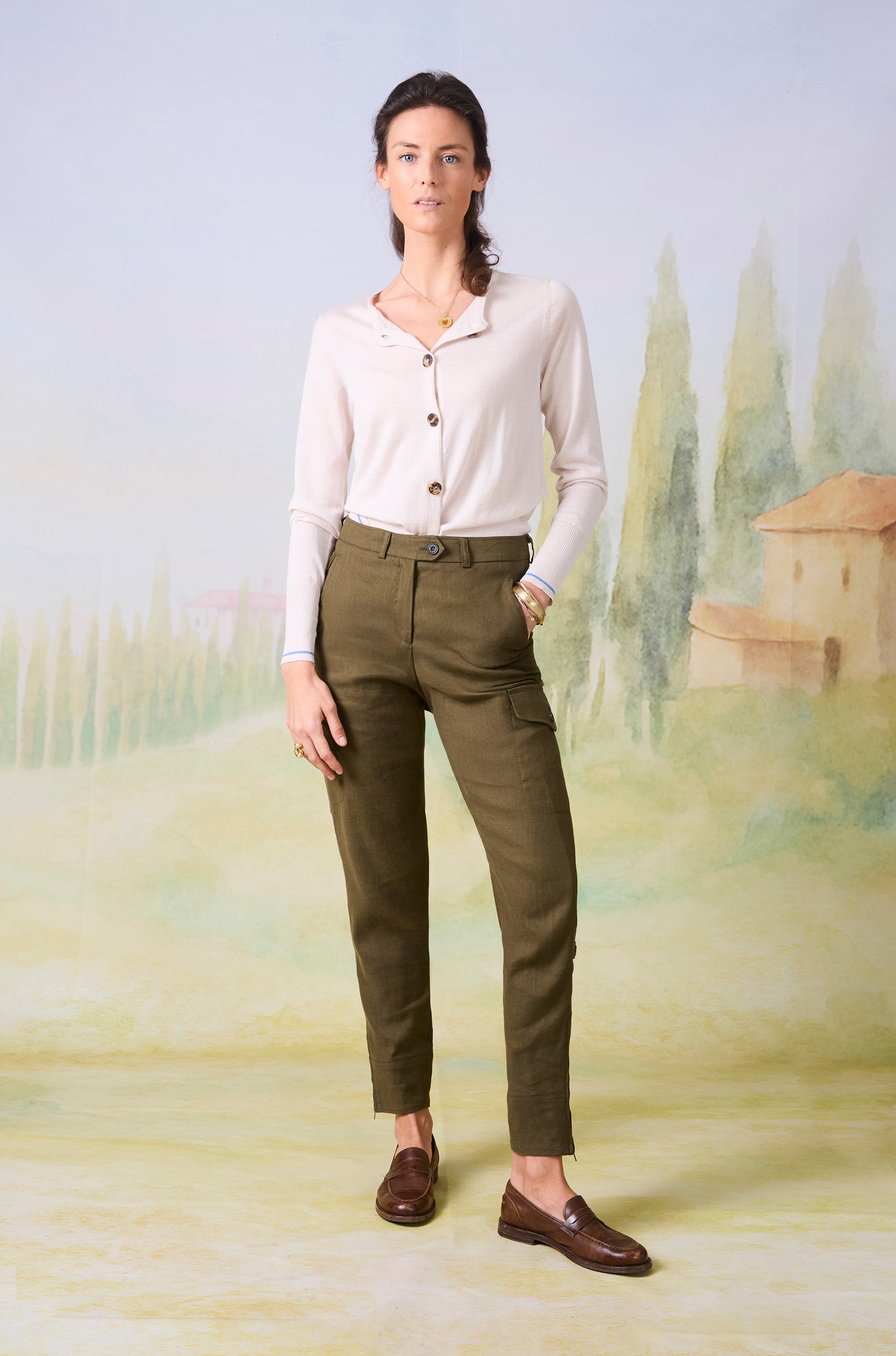 Hose Spiegelsee in Panama Fluid Stretch