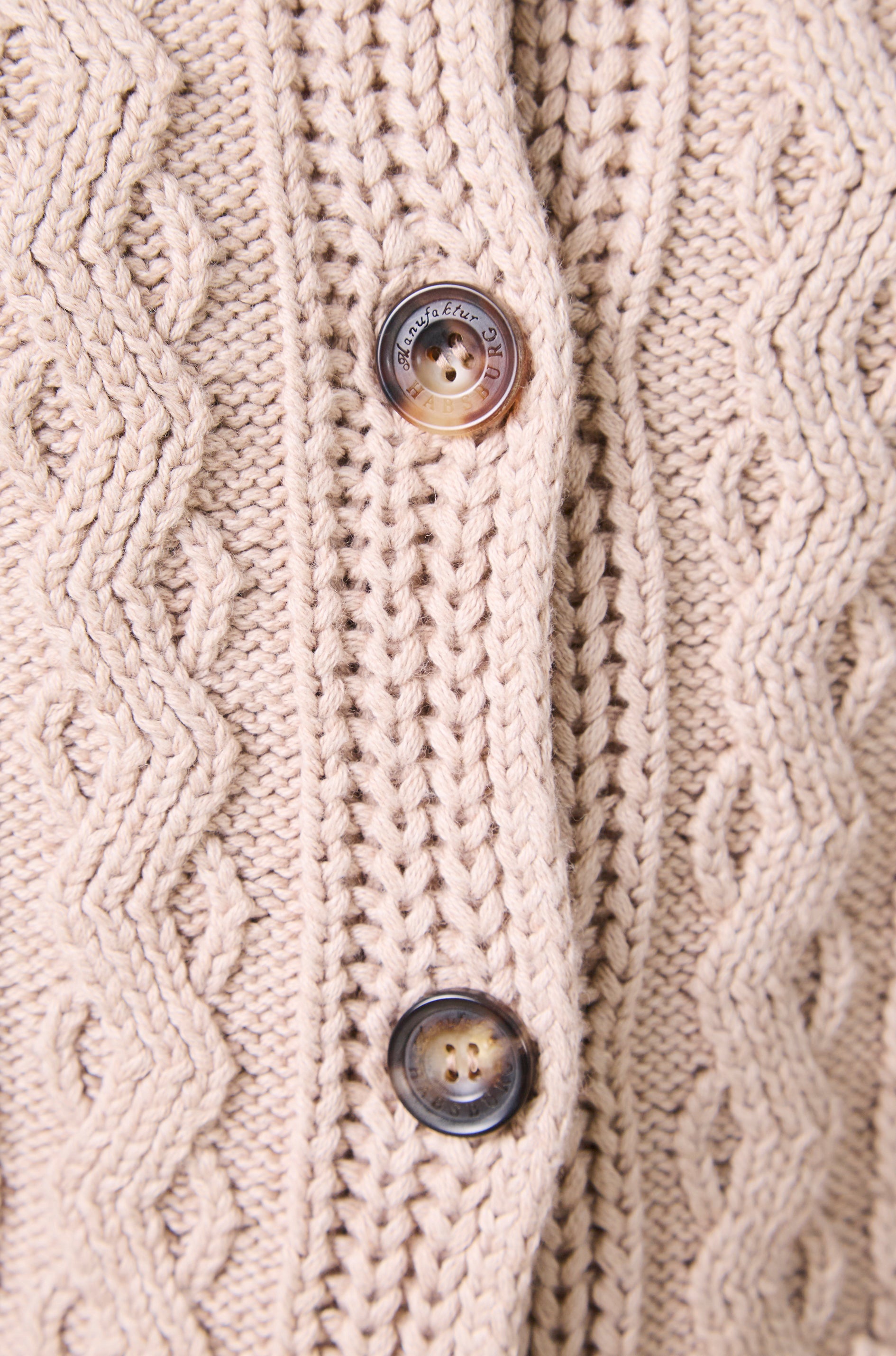 Strickjacke Donna in Baumwoll- Cashmere Mix
