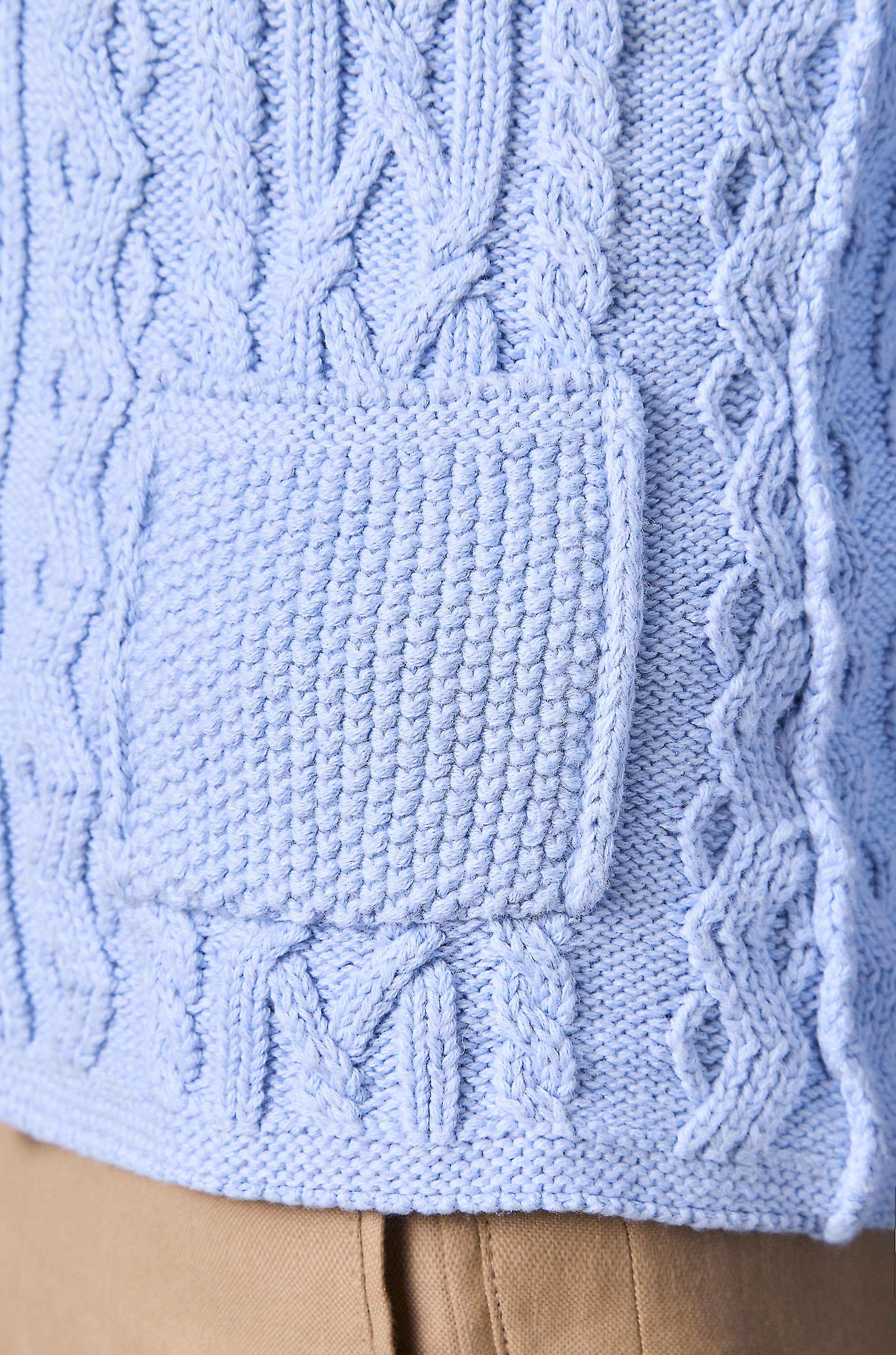 Strickjacke Donna in Baumwoll- Cashmere Mix