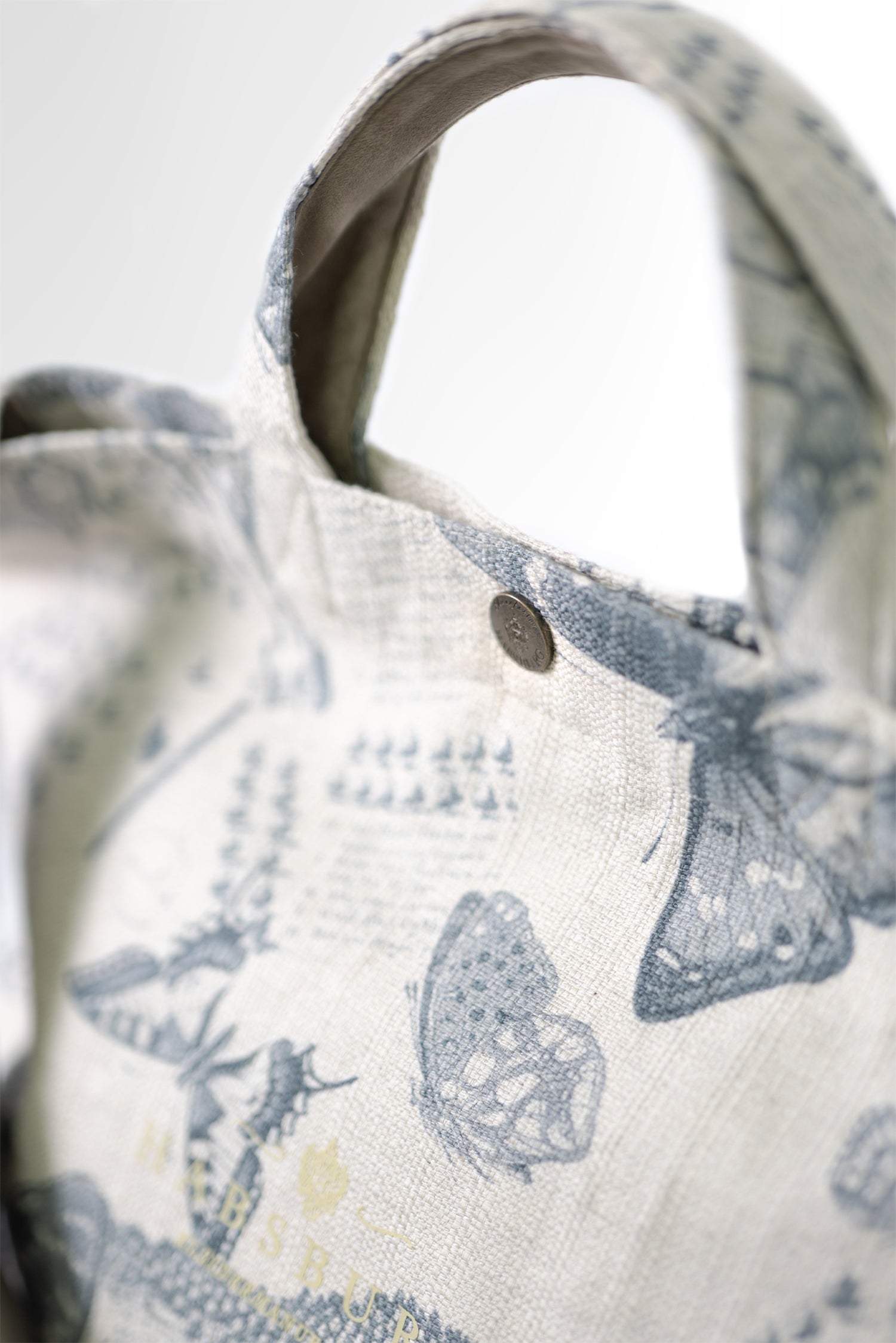 Canvastasche mit Schmetterlingsdruck