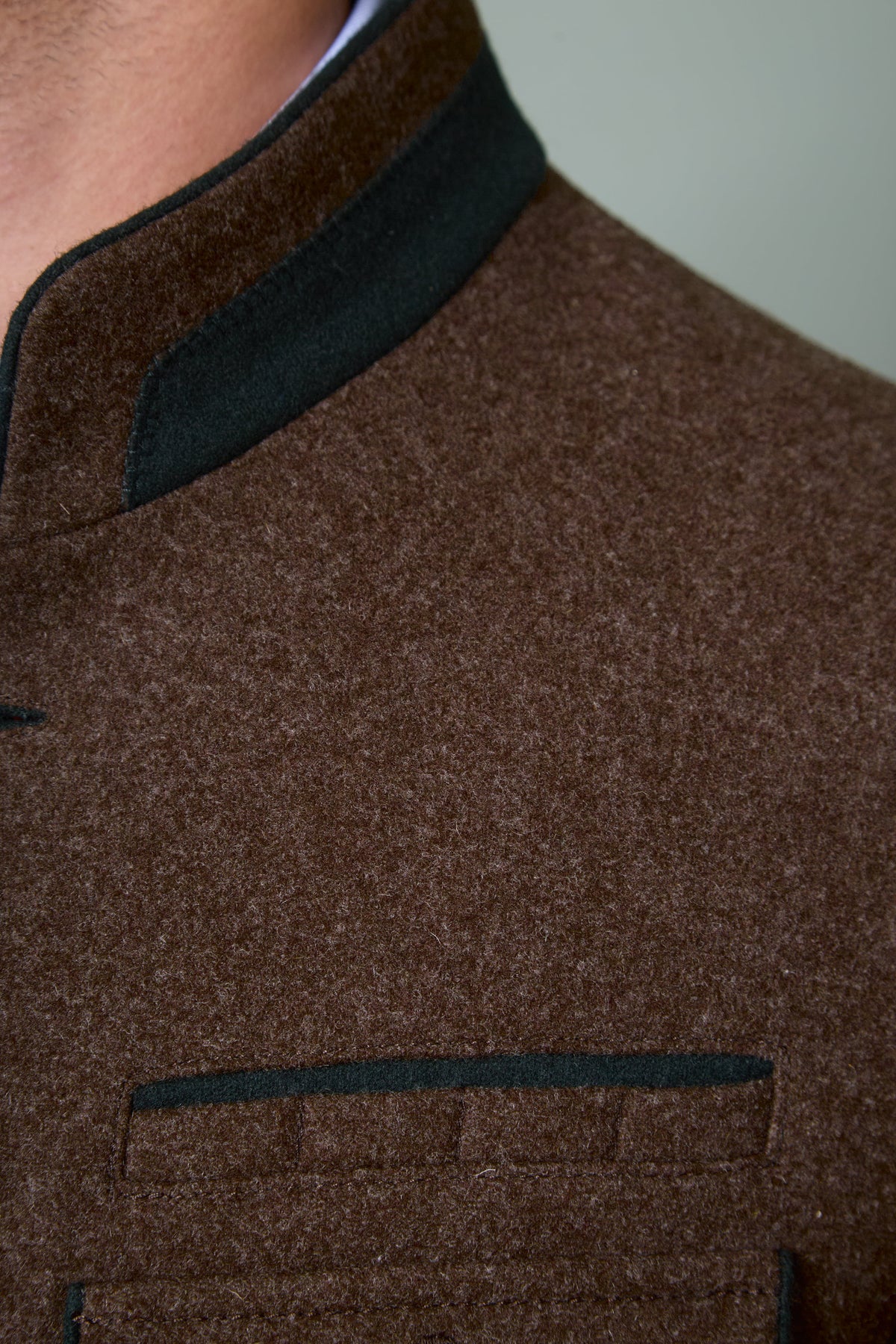 Detailaufnahme Kragen