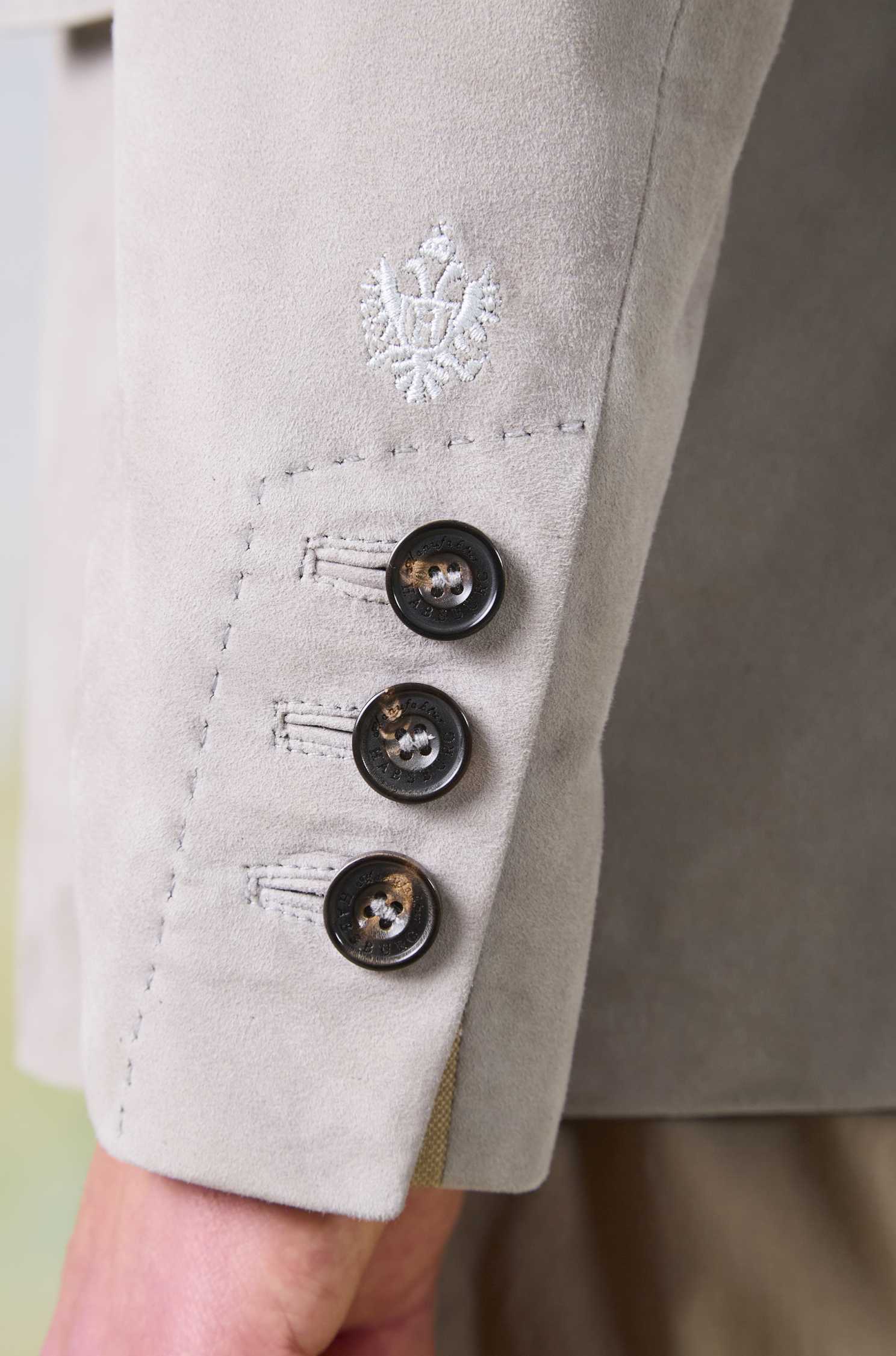 Jacket Vincent in Suede Leather