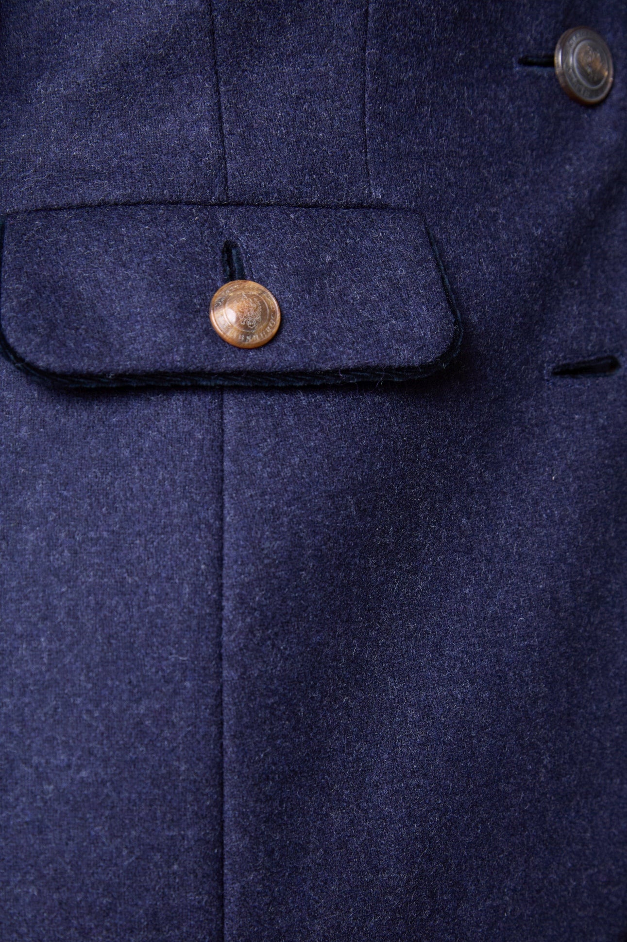 Wool Blazer Mariella with Horn Buttons