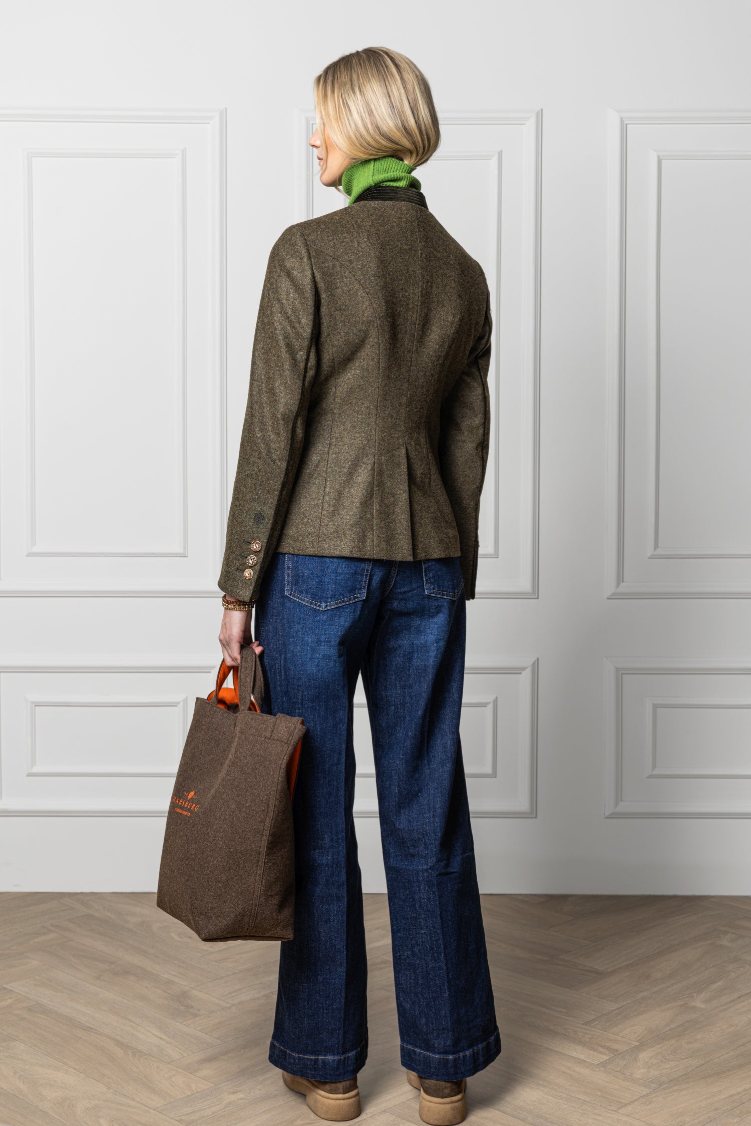 Wollblazer Mariella in Stretch Tuch