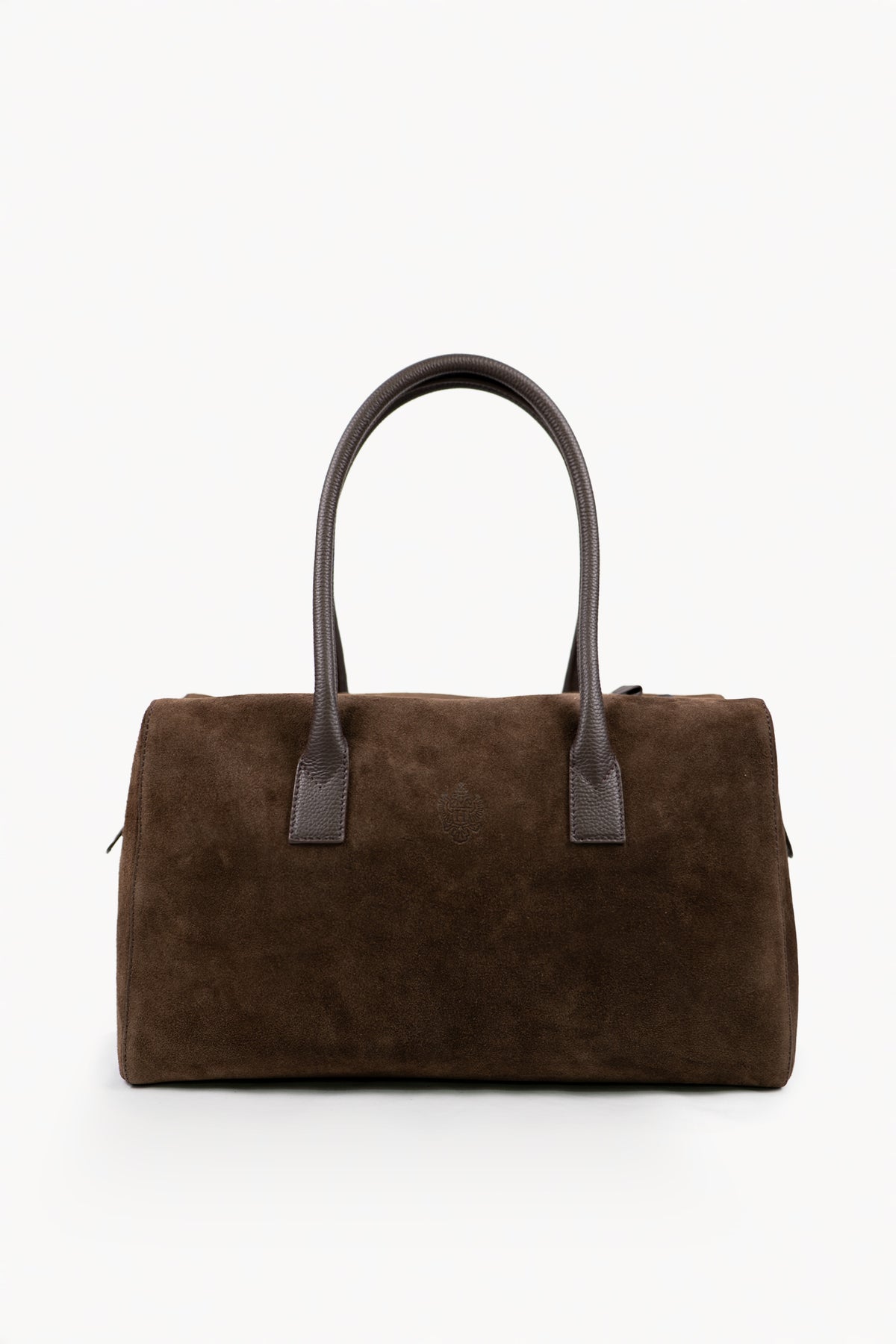 Damentasche Malve aus Veloursleder
