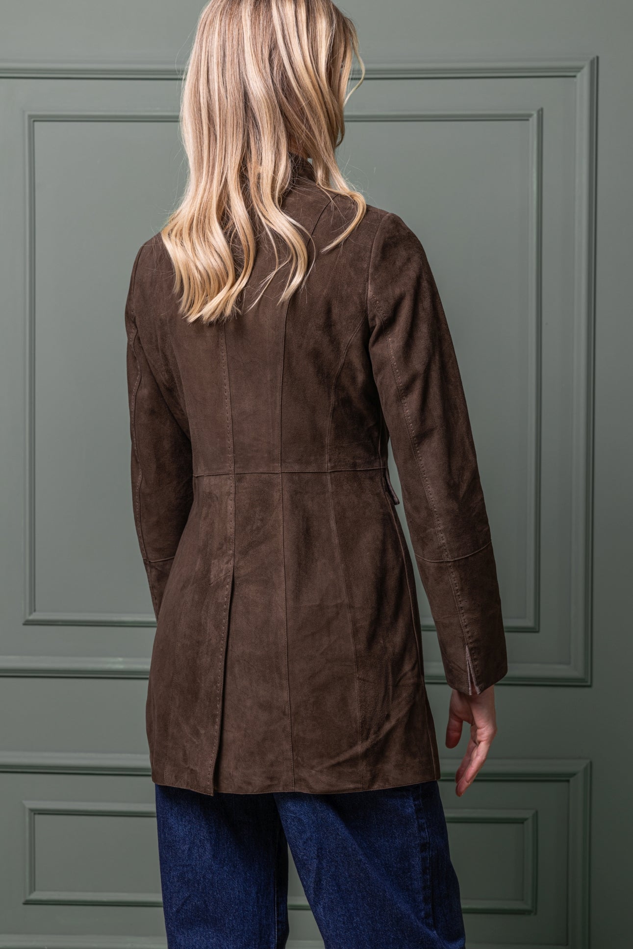 Gehrock Agatha in Lammvelours