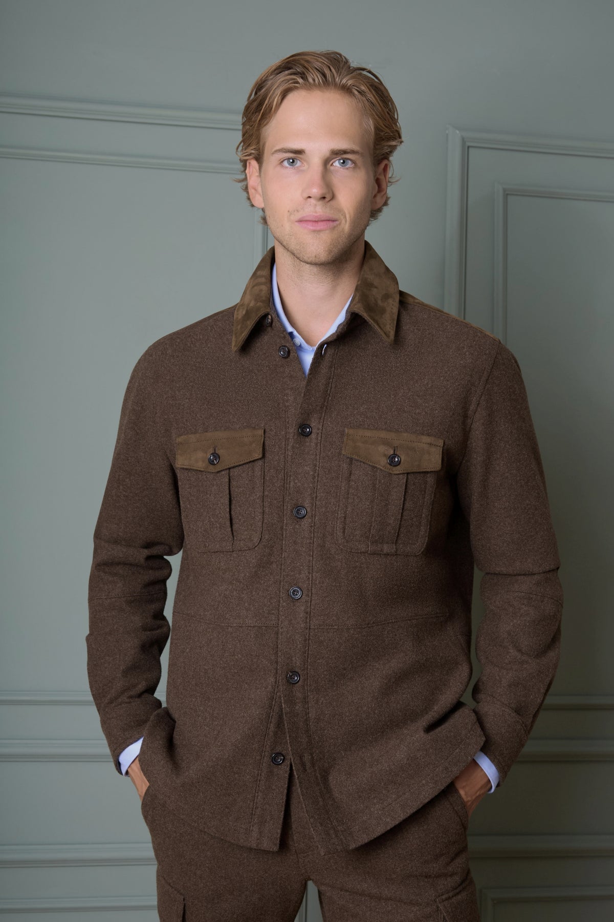 Hemdjacke Arenberg aus Loden