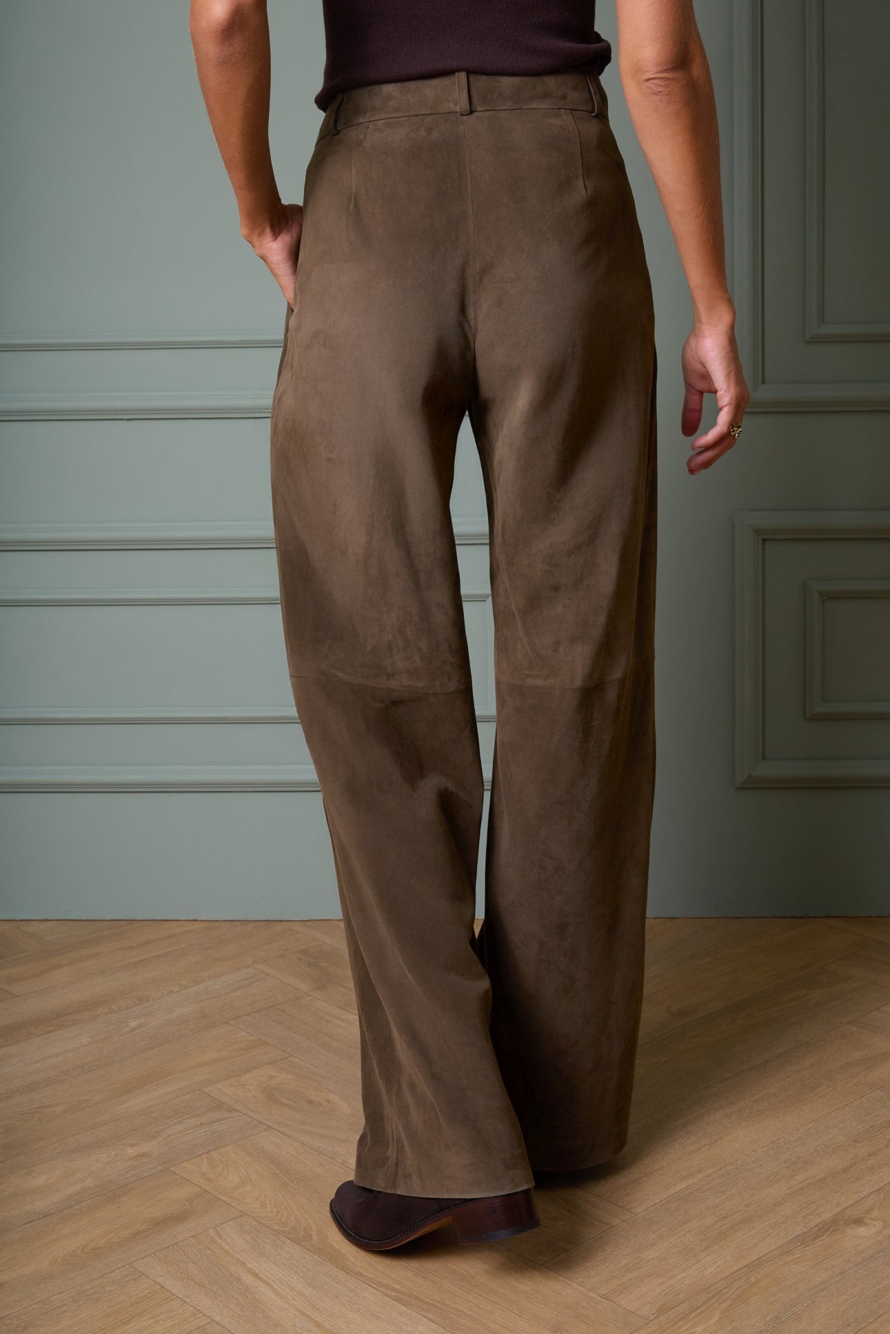 Hose Rodaun in Lammvelours