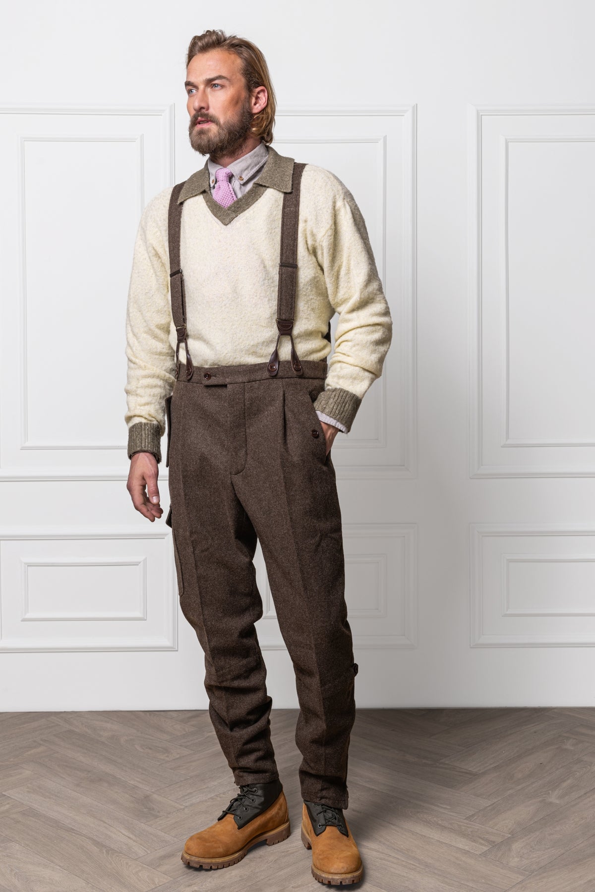 Hunting Trousers Wallsee with Fur