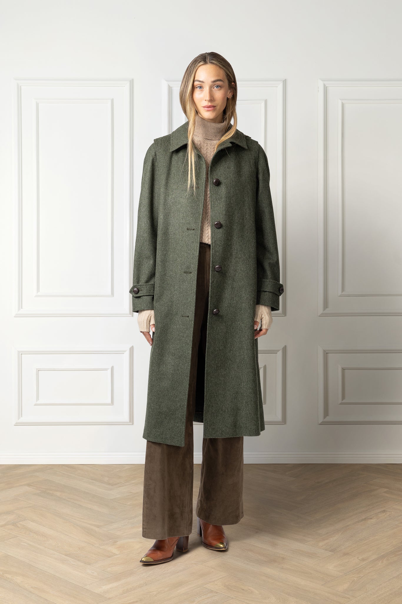 Hubertus coat in Alpakaloden