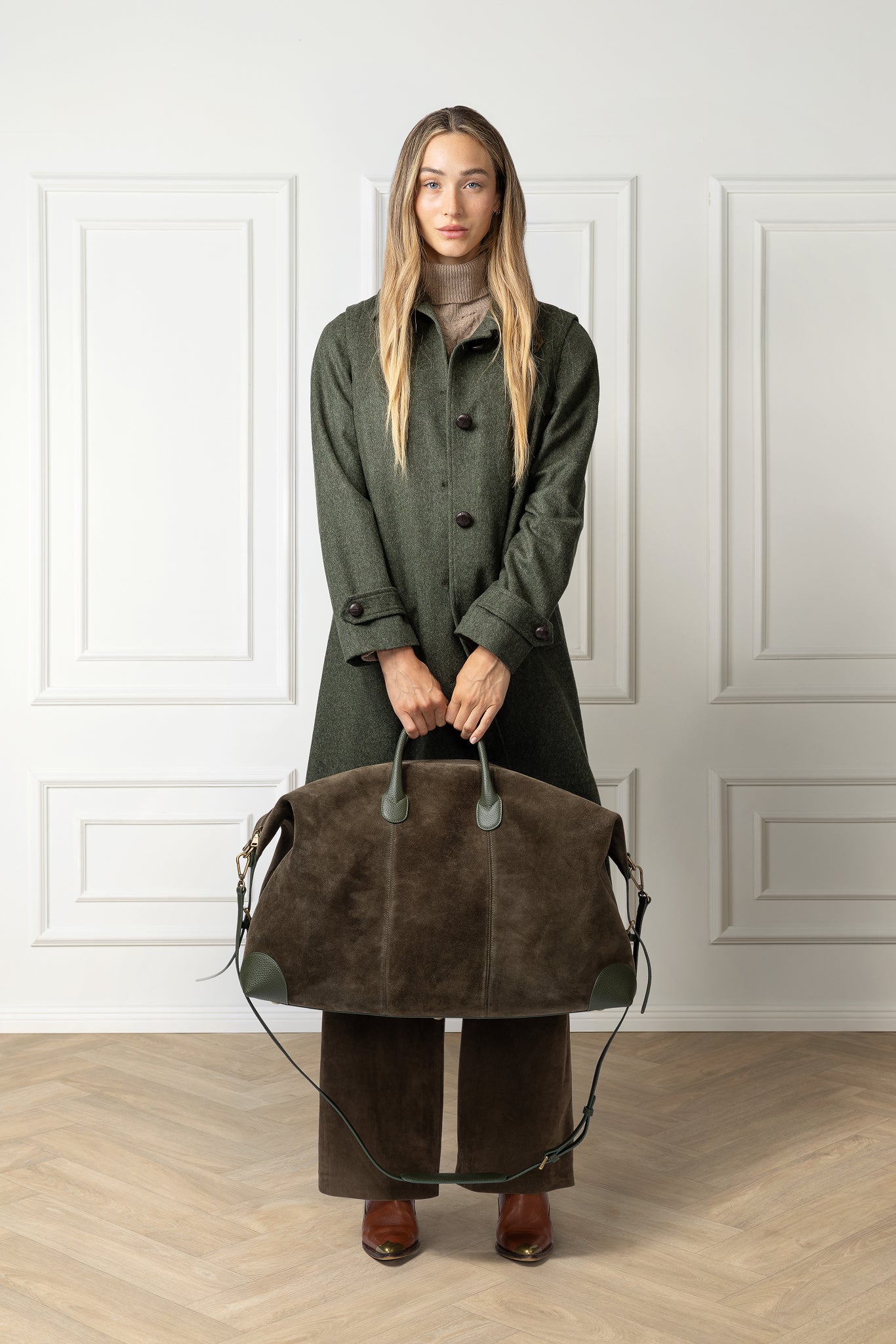 Hubertus coat in Alpakaloden
