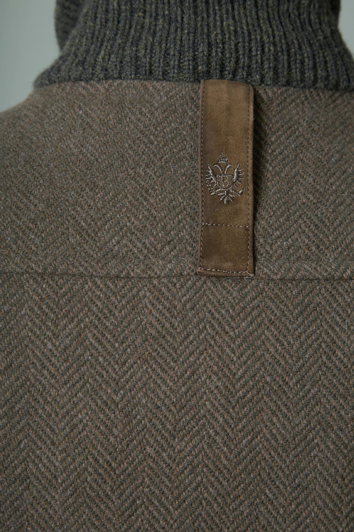 Wolljacke Hirschenau mit Strickärmeln