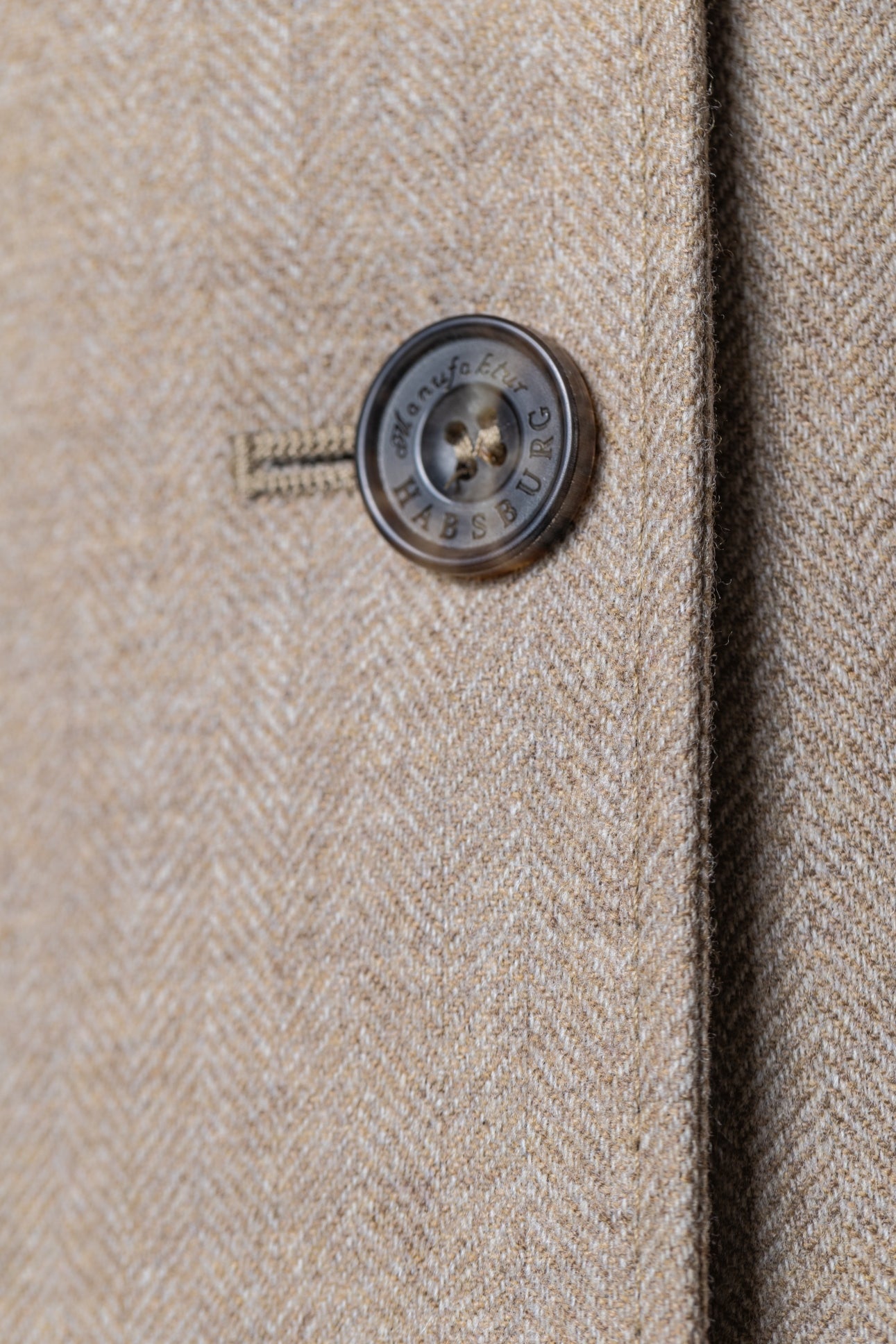Wool Jacket Kohfidisch in Herringbone