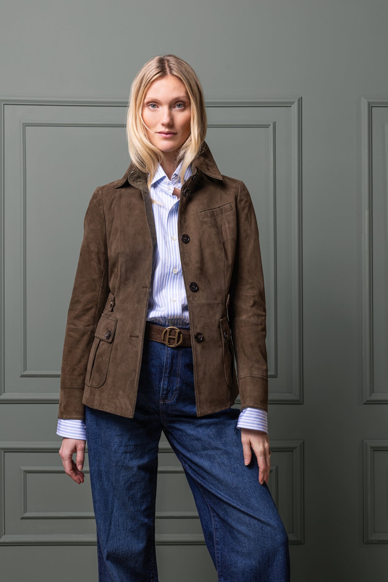 Lederjacke Kohfidisch in Lammvelours