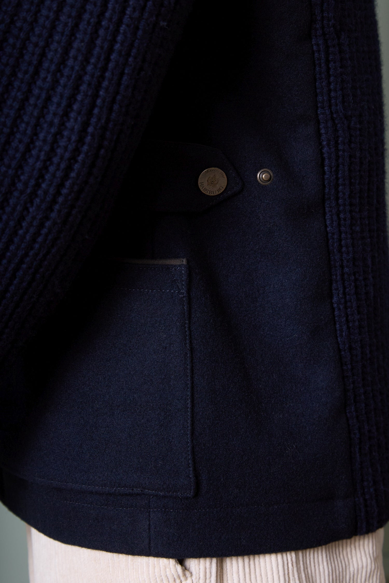 Lodenjacke Liemberg mit Strick