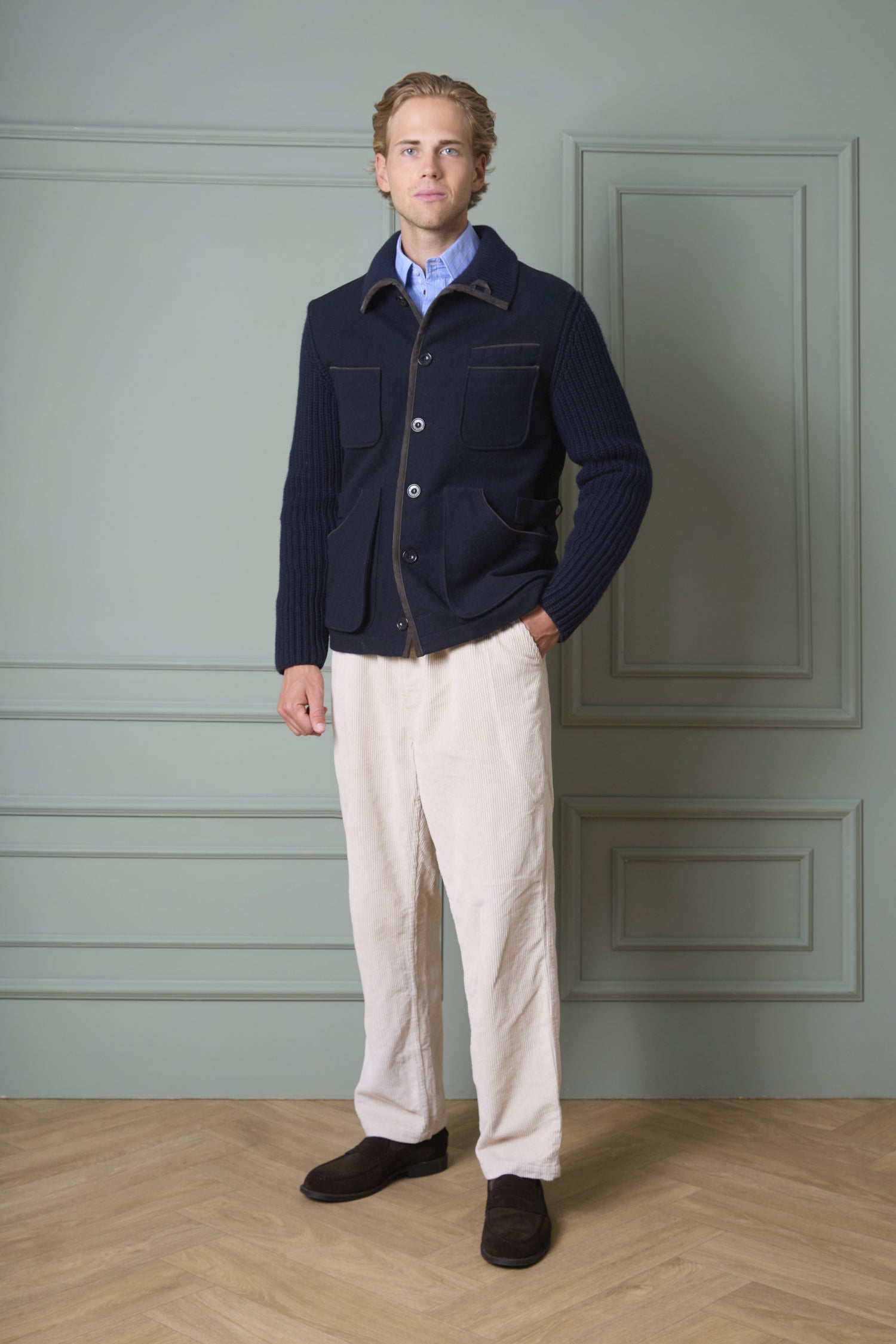 Lodenjacke Liemberg mit Strick