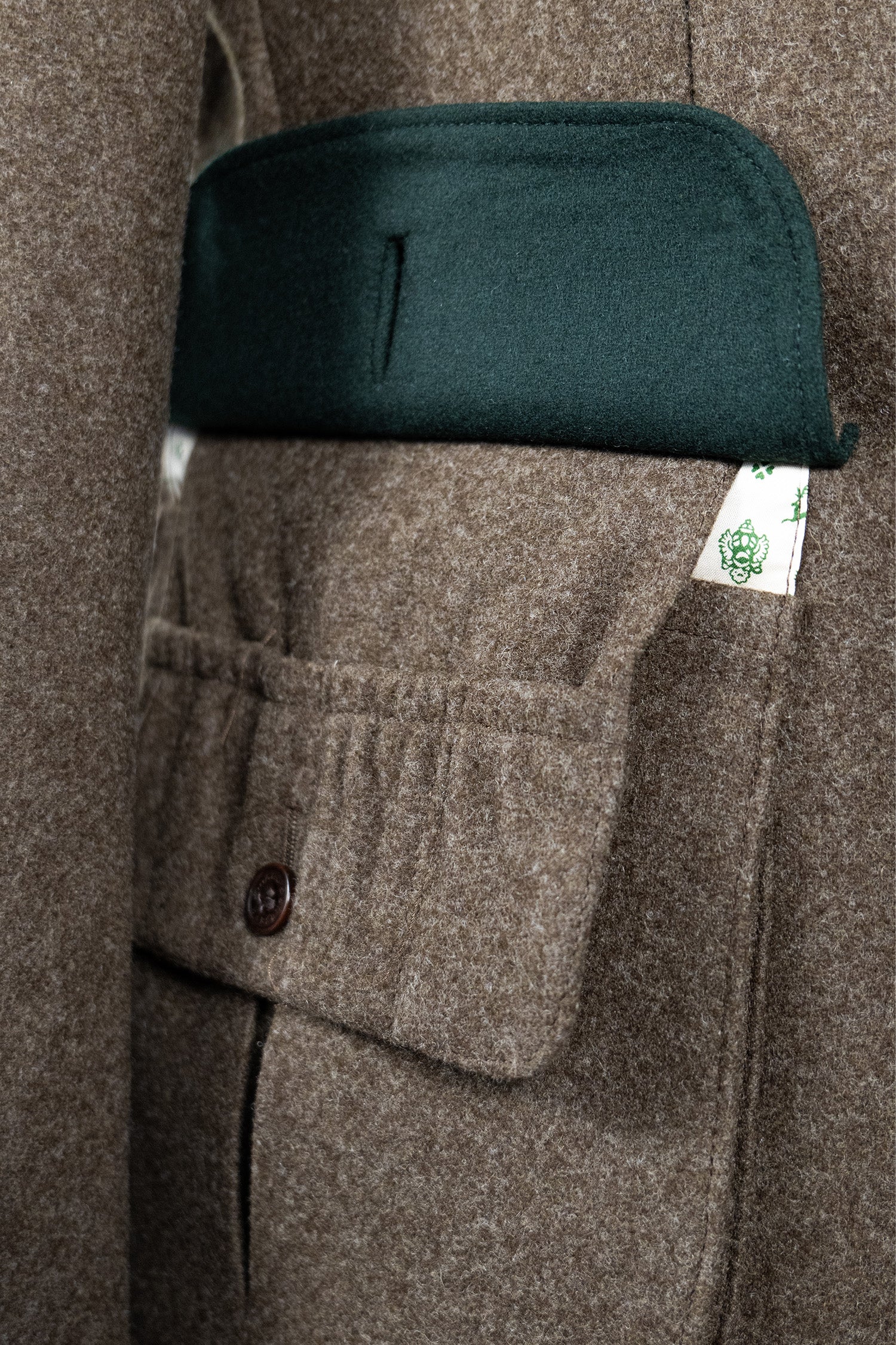 Jacke Salvator in Loden
