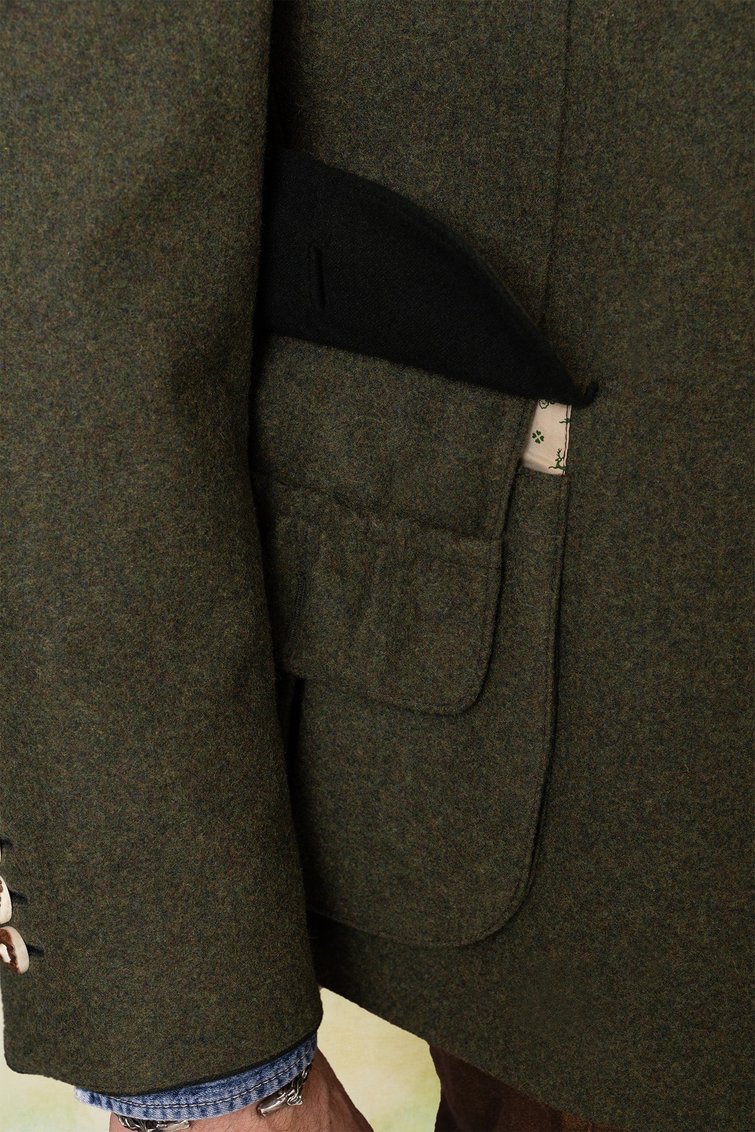 Jacke Salvator in Loden