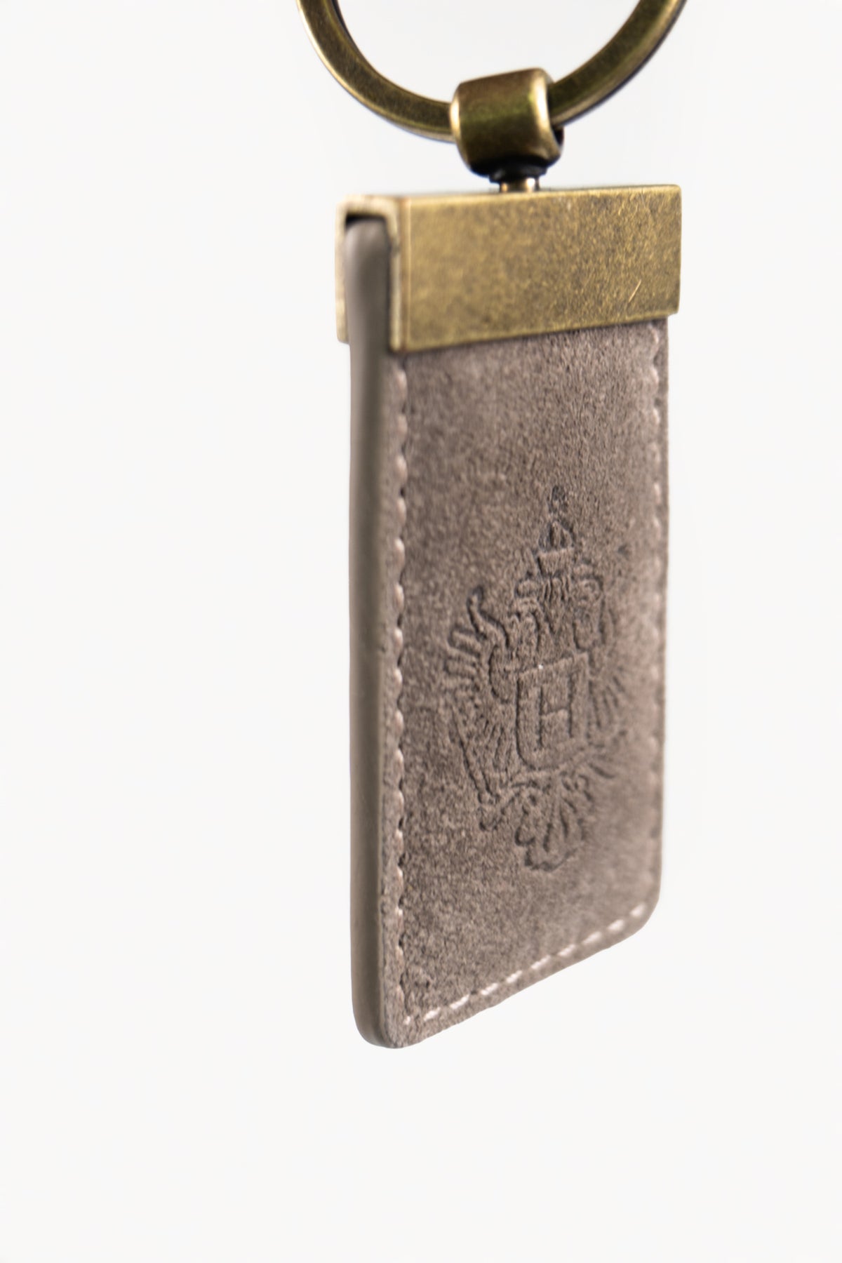 Keyring aus Veloursleder