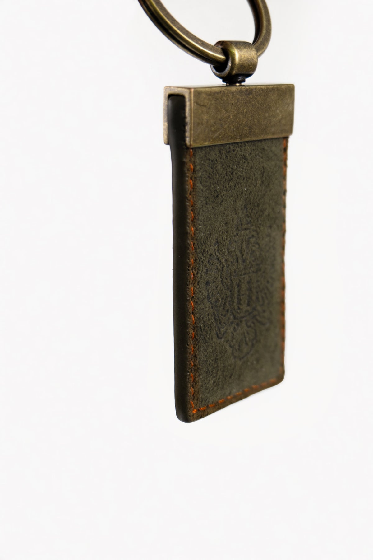 Suede Leather Keyring
