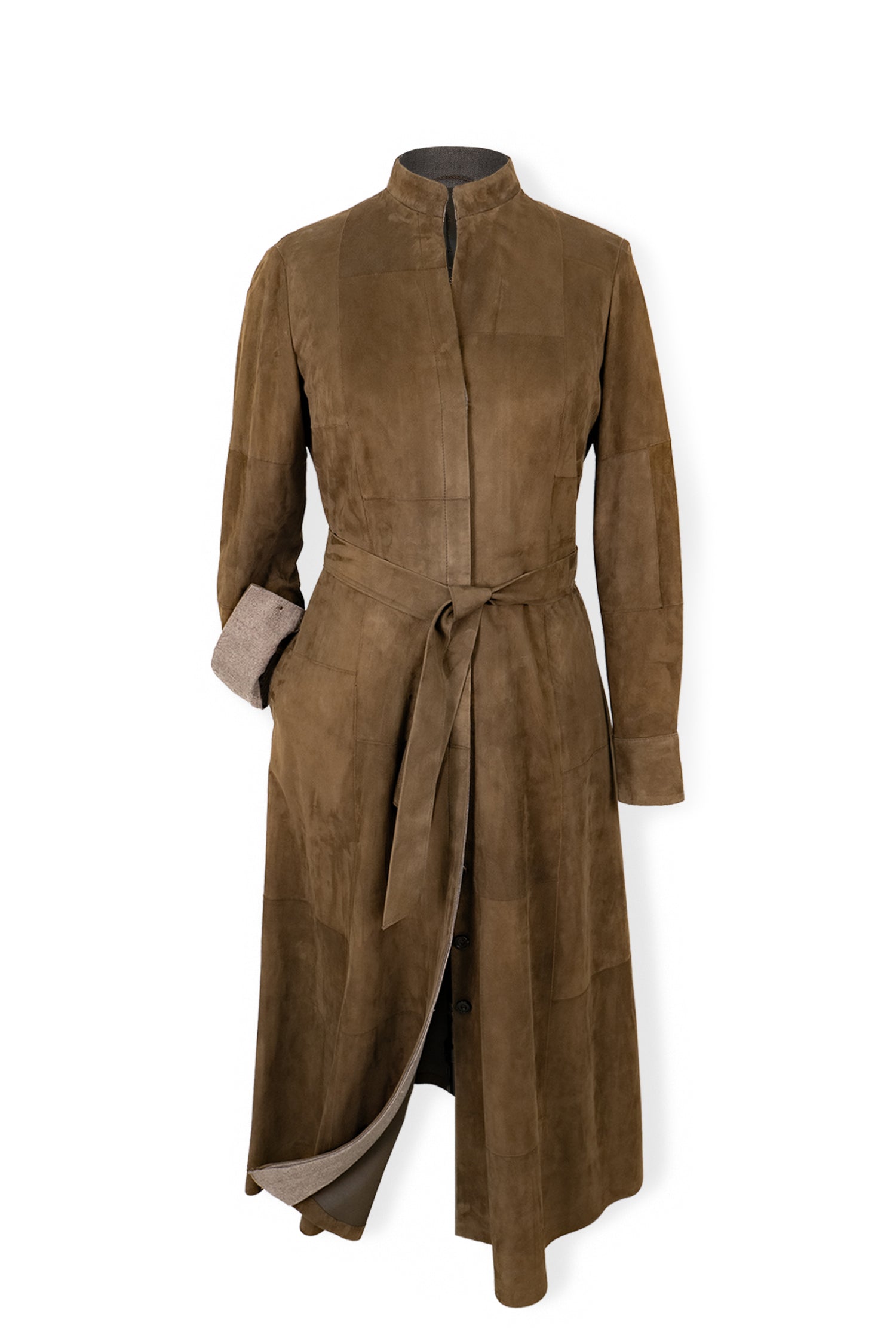 Kleid Adriana in Lammvelours