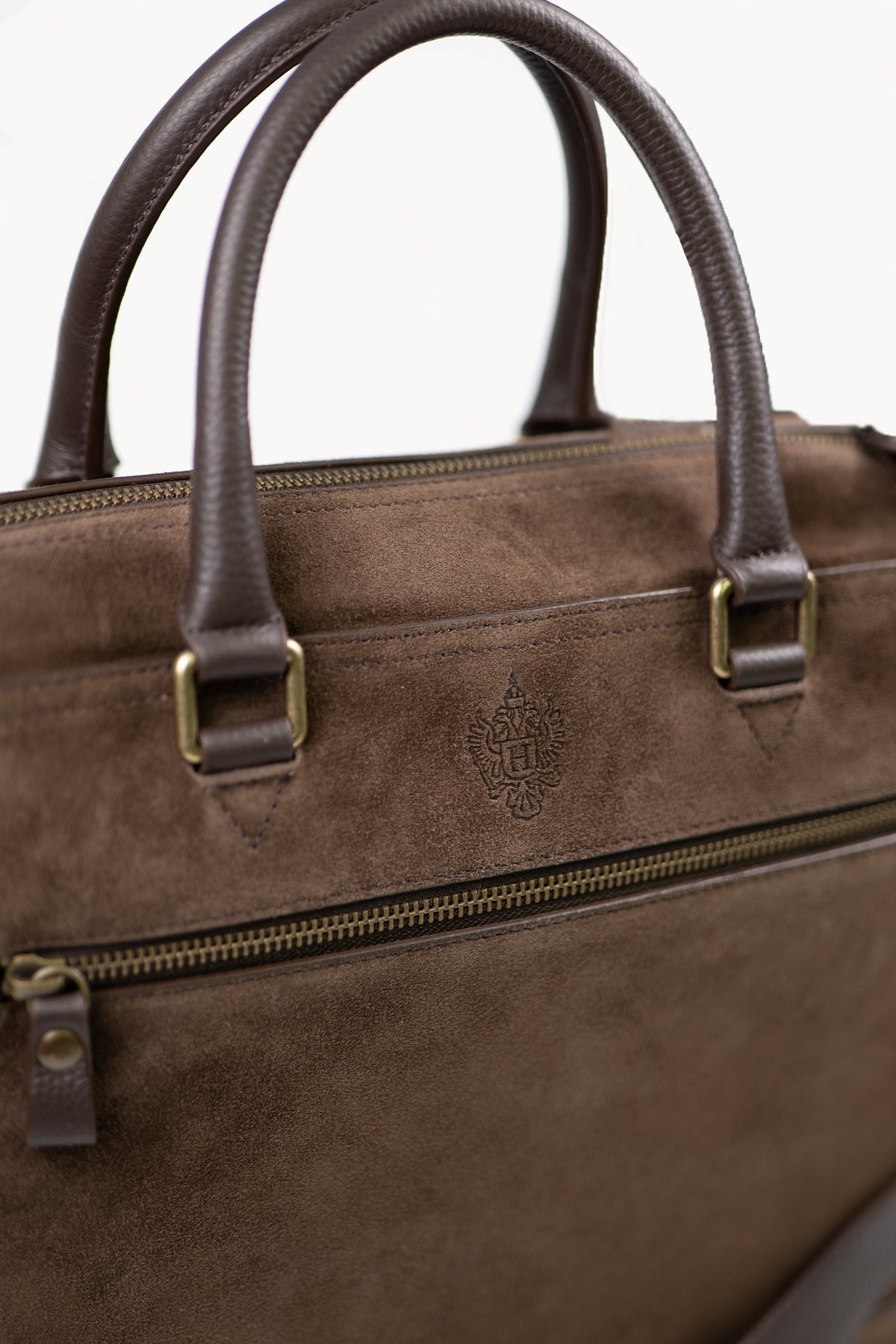 Laptop bag Aster in Suede