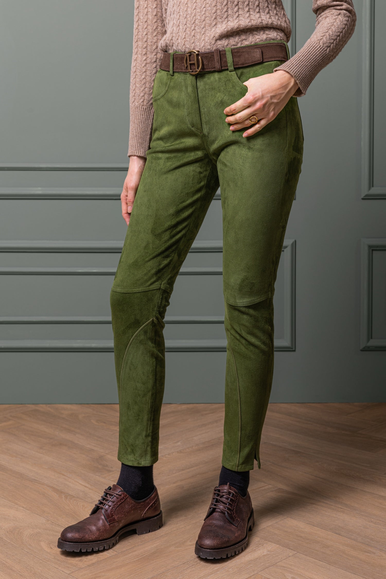 Hose Zita in Lammvelours