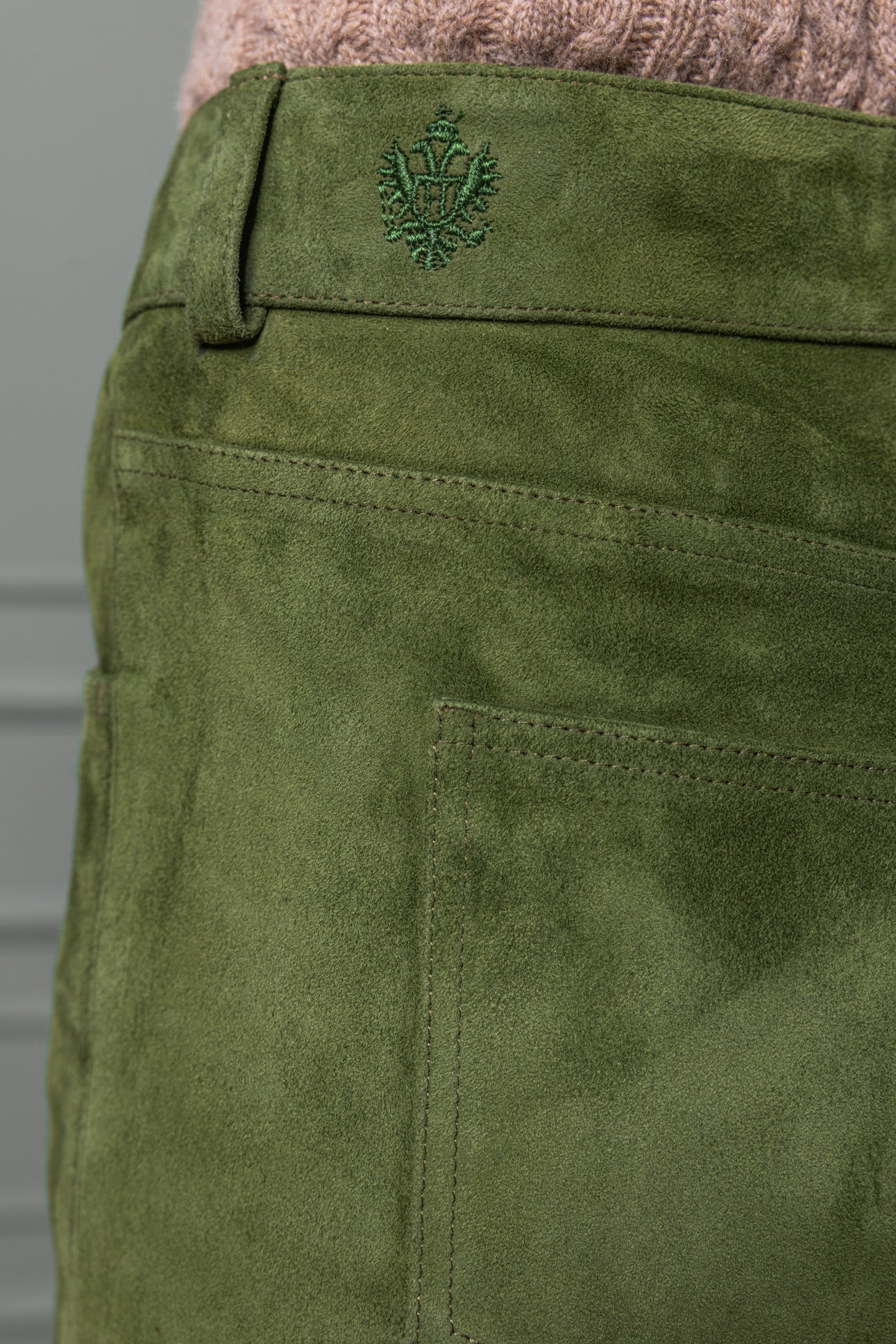 Hose Zita in Lammvelours