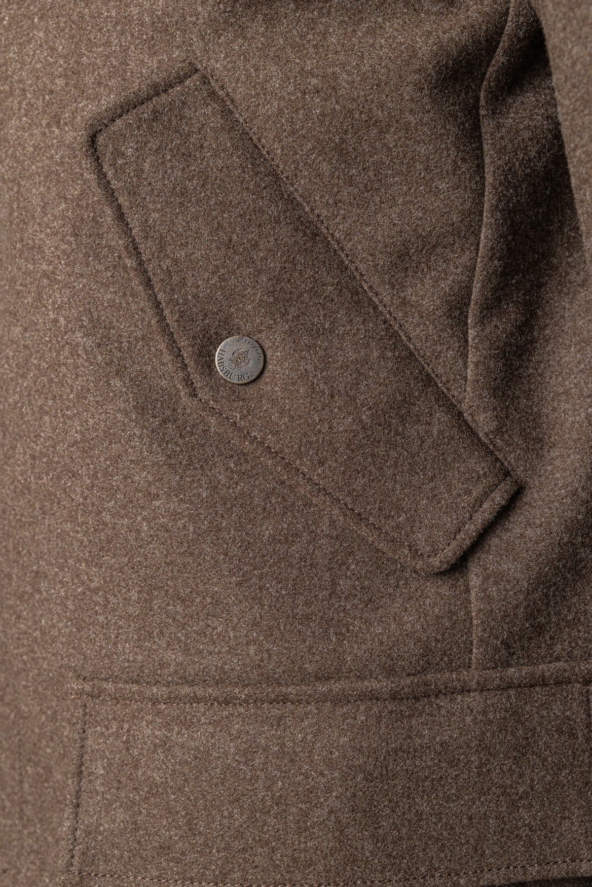 Lodenparka Sigismund mit Samtkanin
