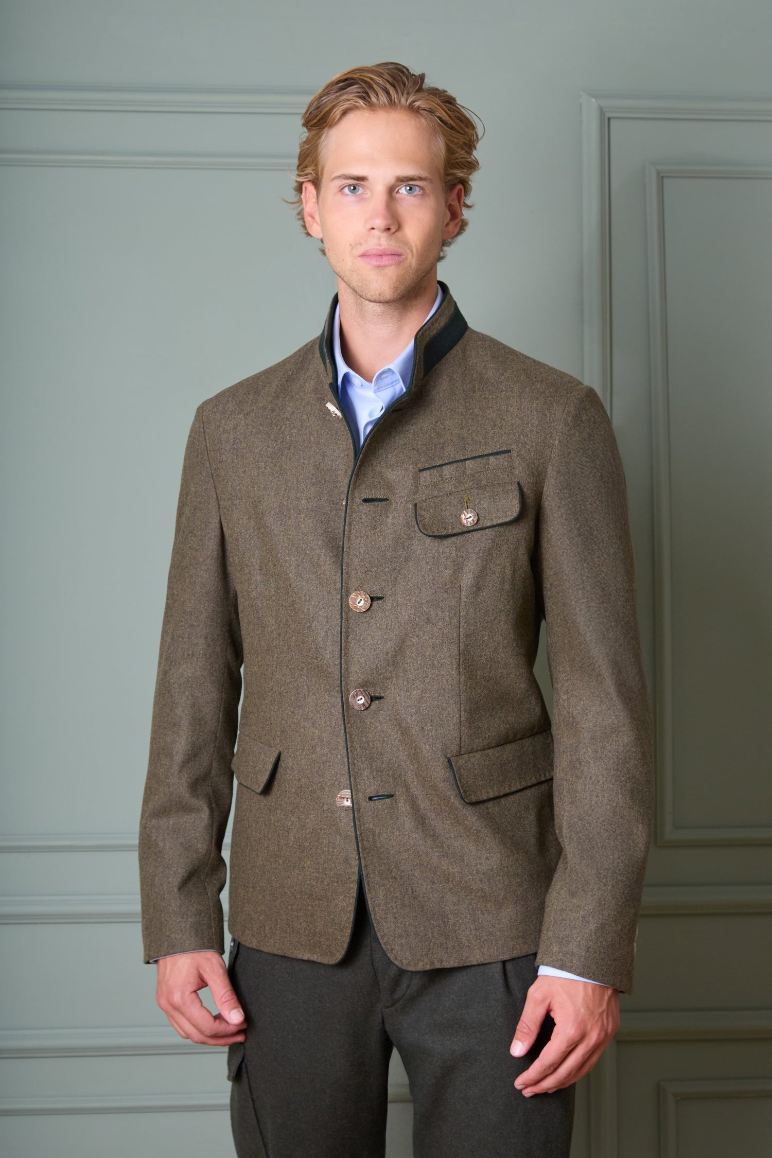 Wollsakko Jakob in Flanell